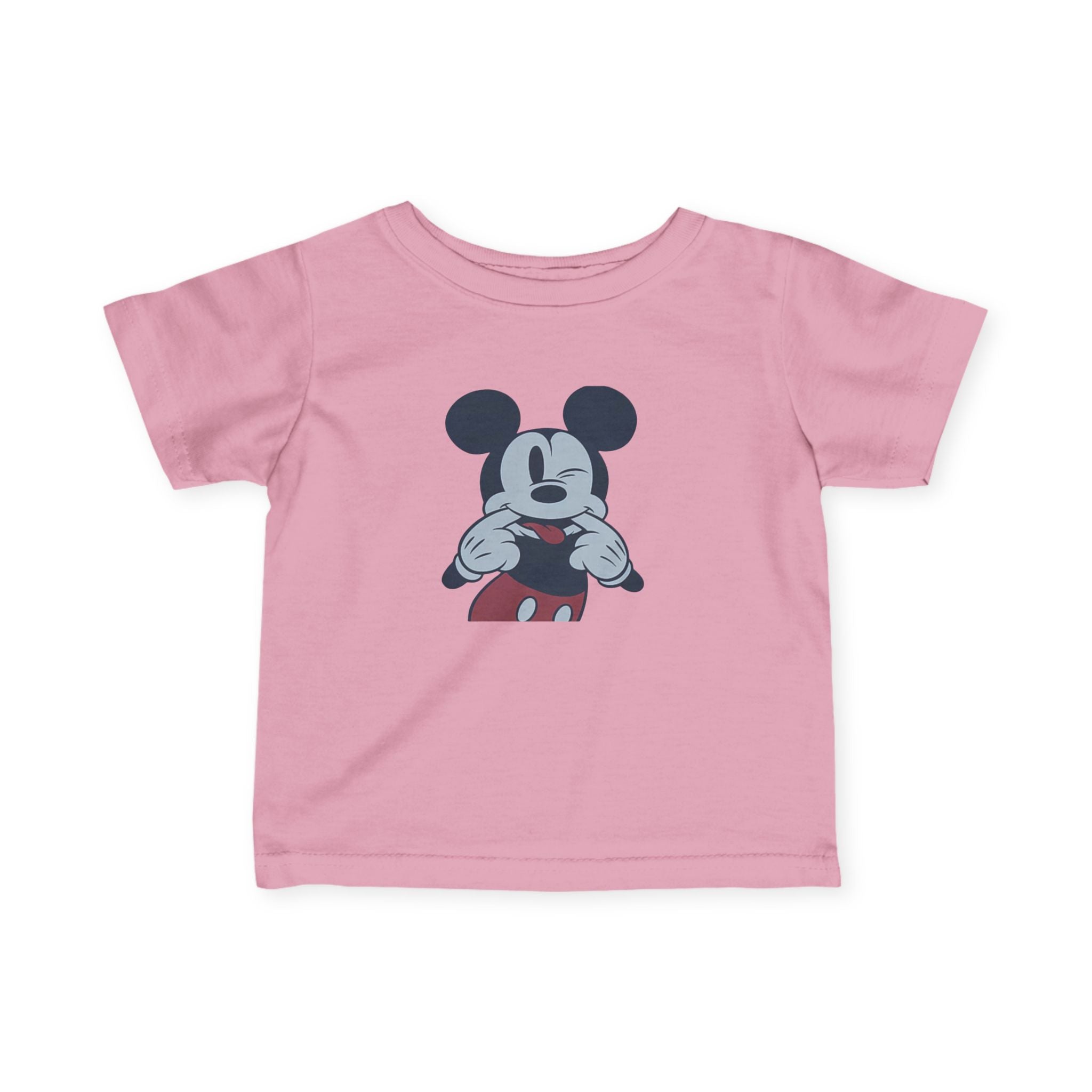 Infant Tee — Vintage Cartoon Mouse Face Baby Shirt