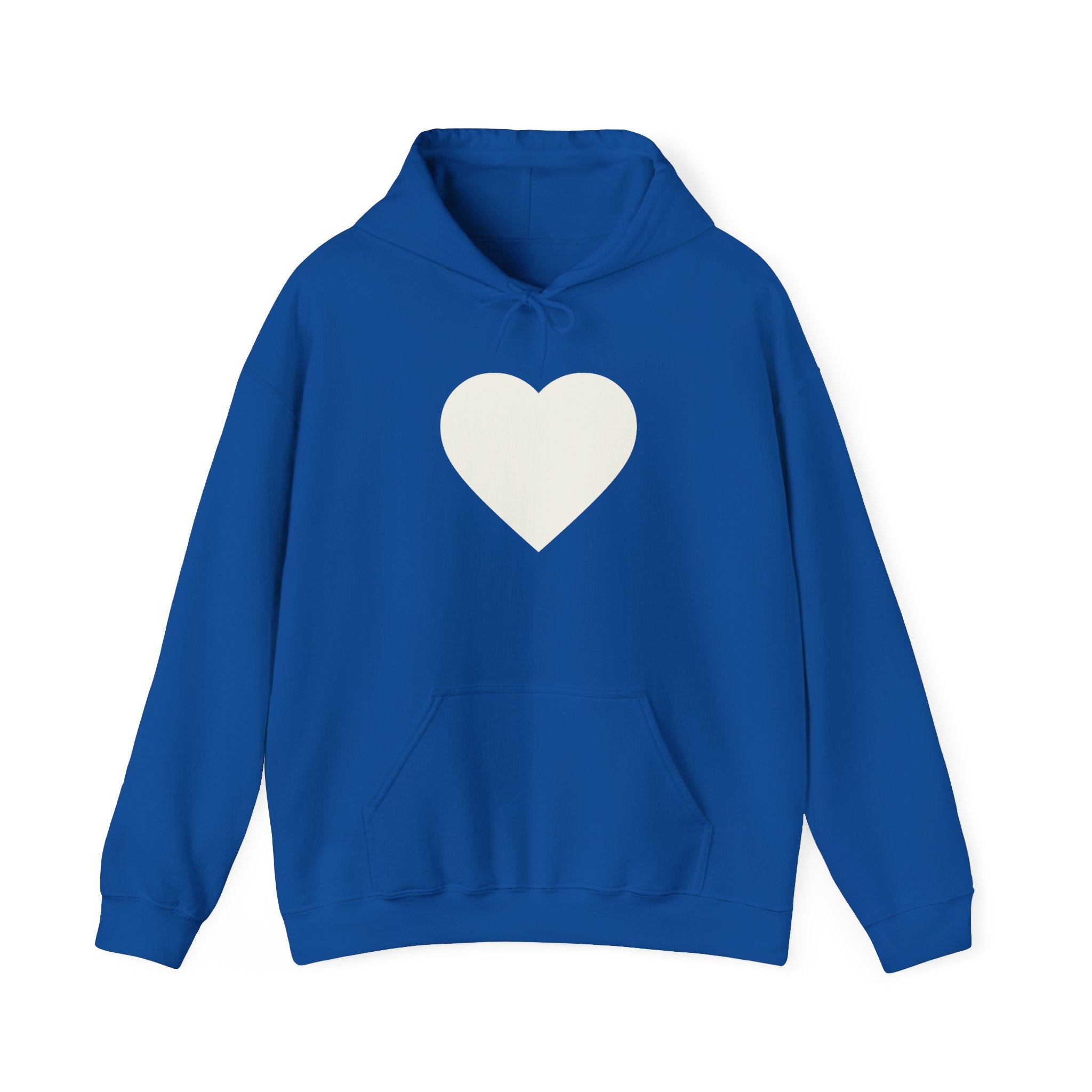 Love Me Heart Hoodie – Black Graphic Heart Pullover