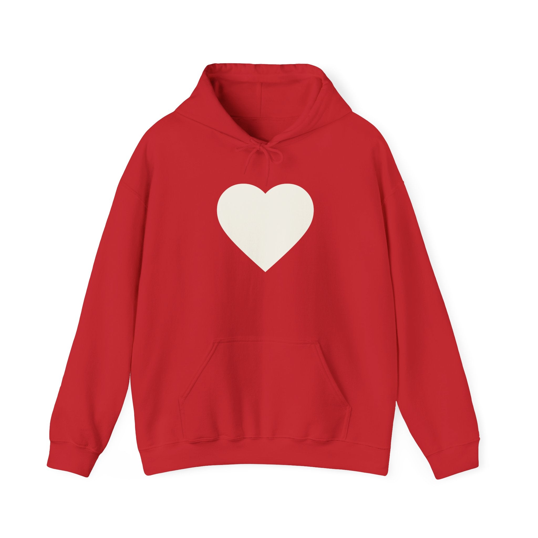 Love Me Heart Hoodie – Black Graphic Heart Pullover