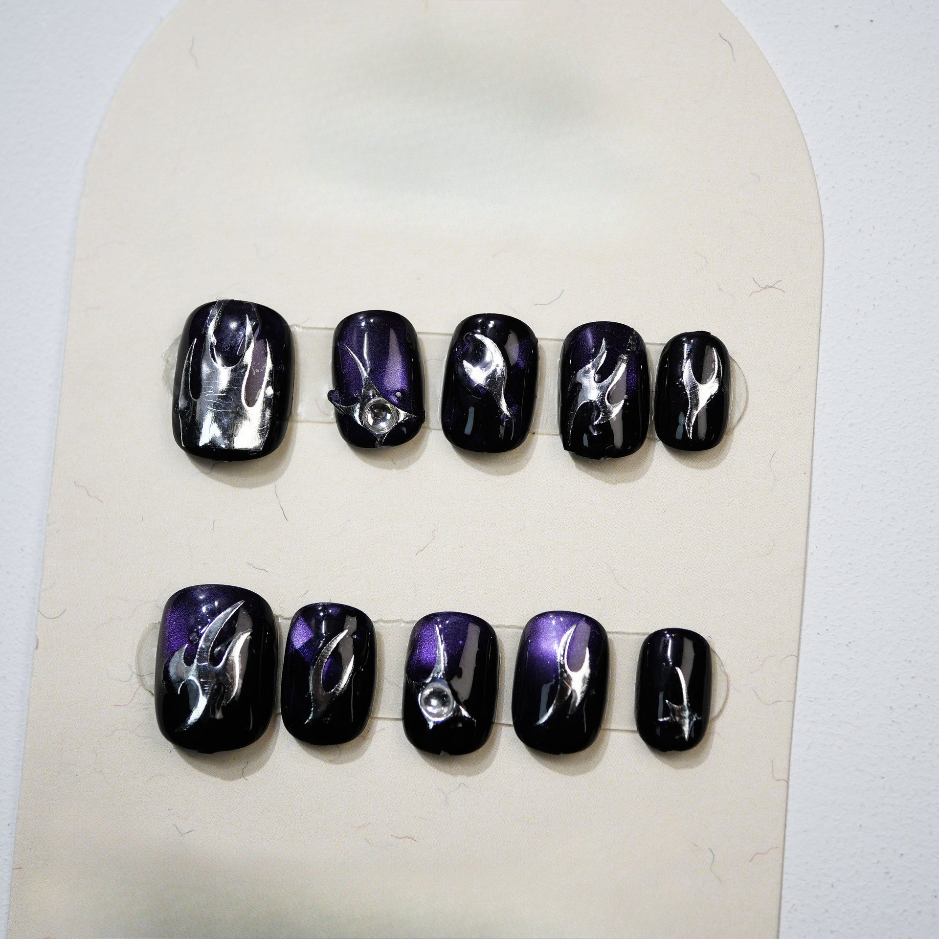 0998- Handmade press on nails fake nails removable