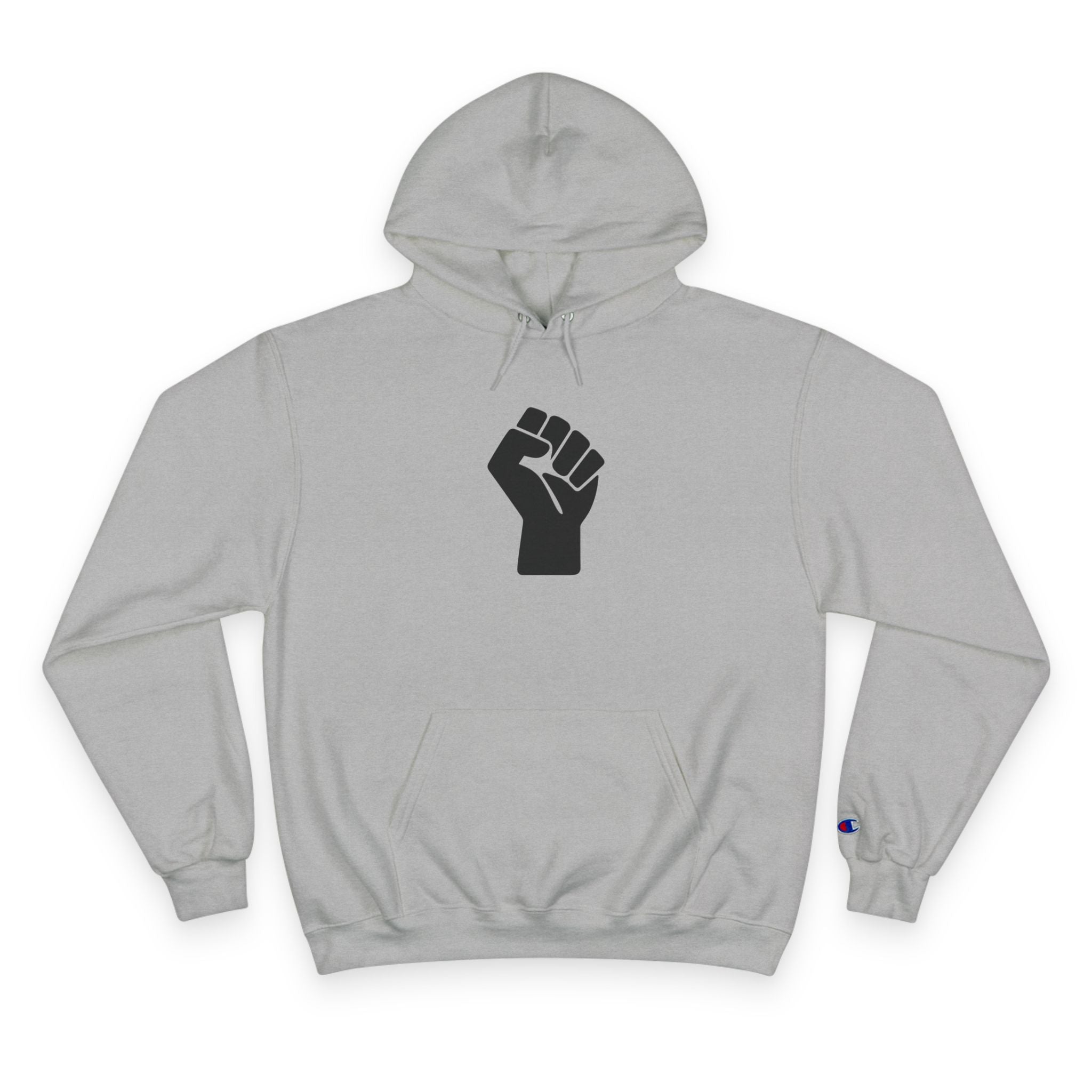 Color Power Champion Hoodie — "Opportunity Equity Freedom Justice" Pullover