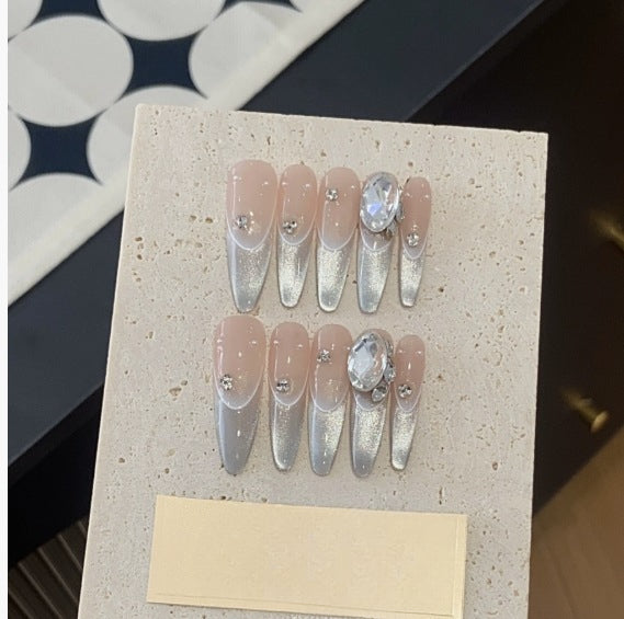 1034- Handmade press on nails fake nails removable