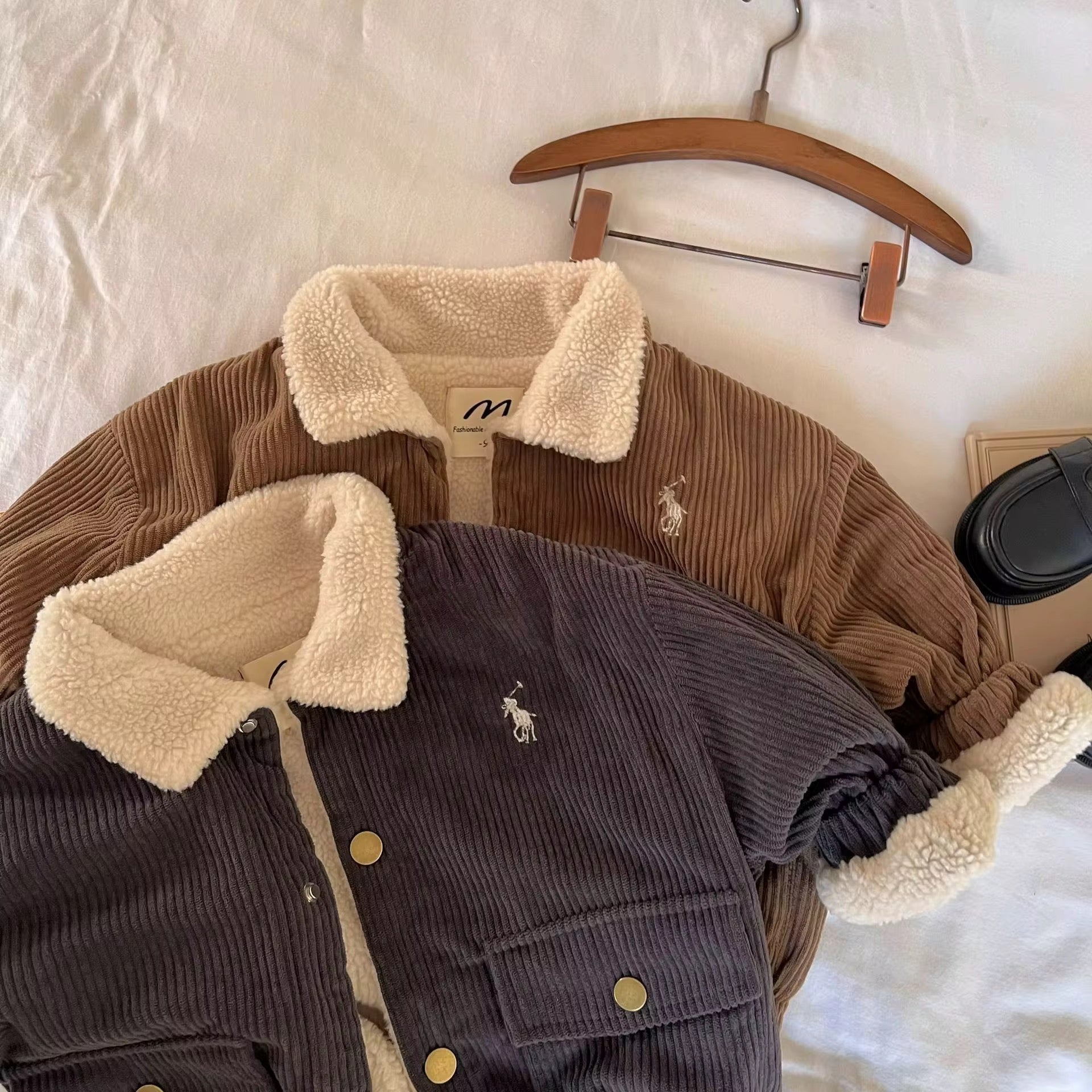 AURORE LUXURE -BABY CORDUROY JACKET