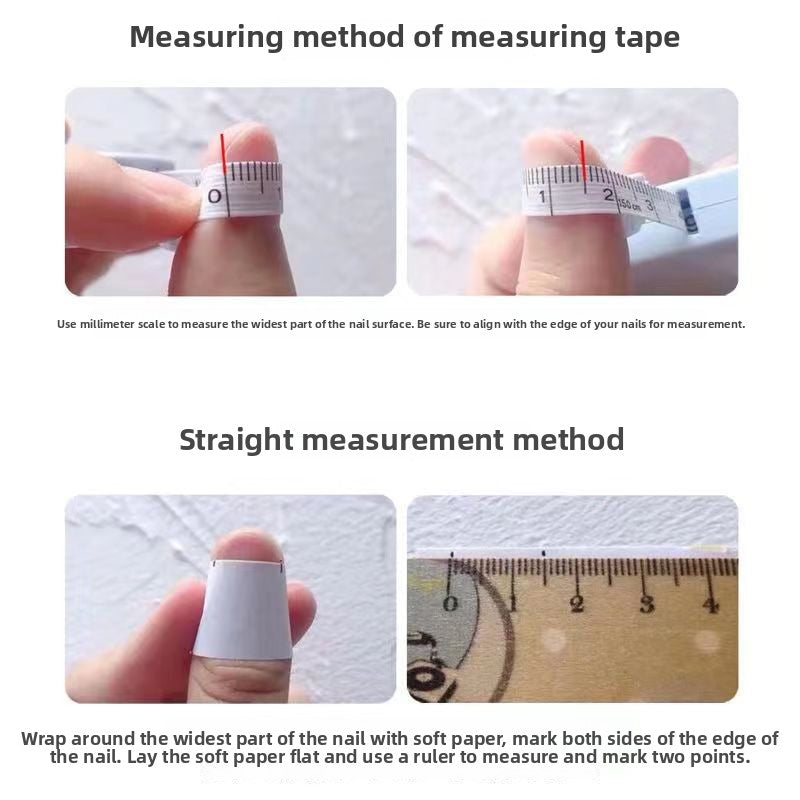 1019-Handmade press on nails fake nails removable