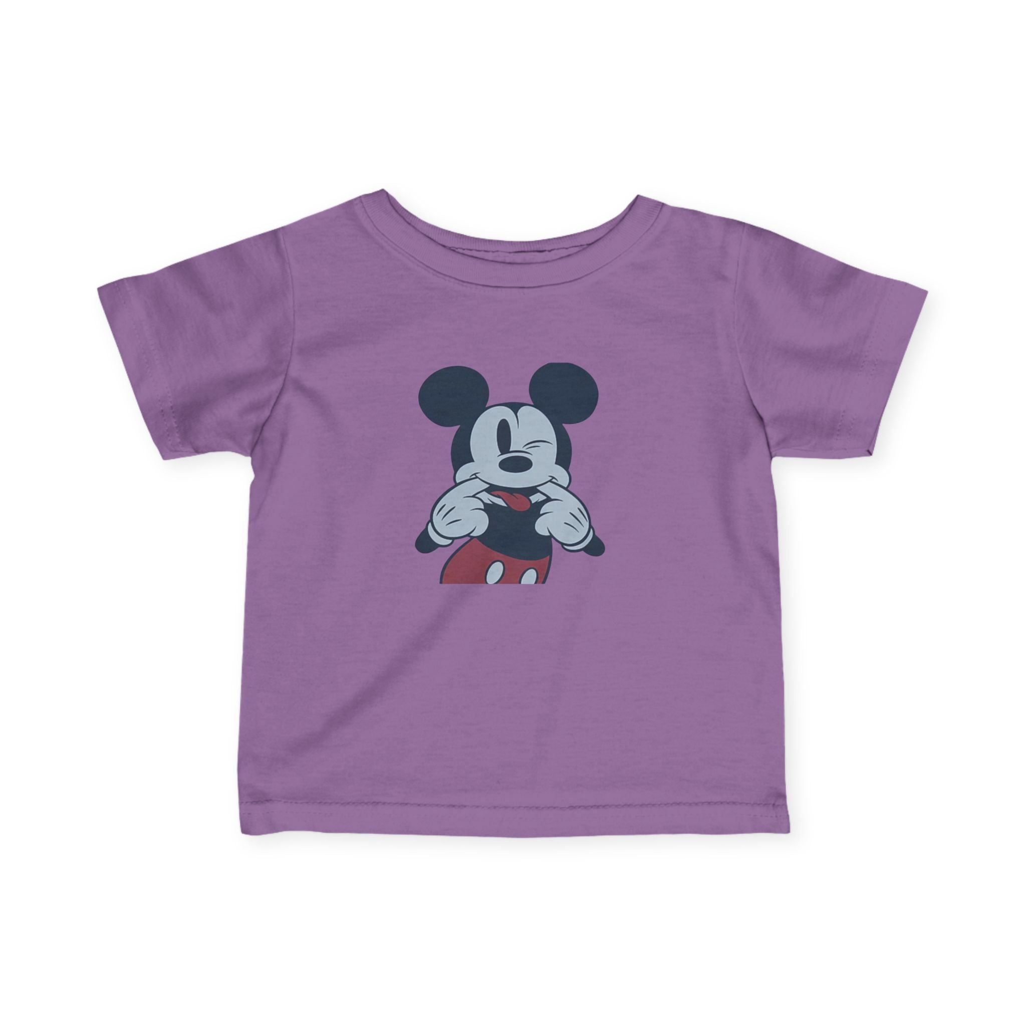 Infant Tee — Vintage Cartoon Mouse Face Baby Shirt