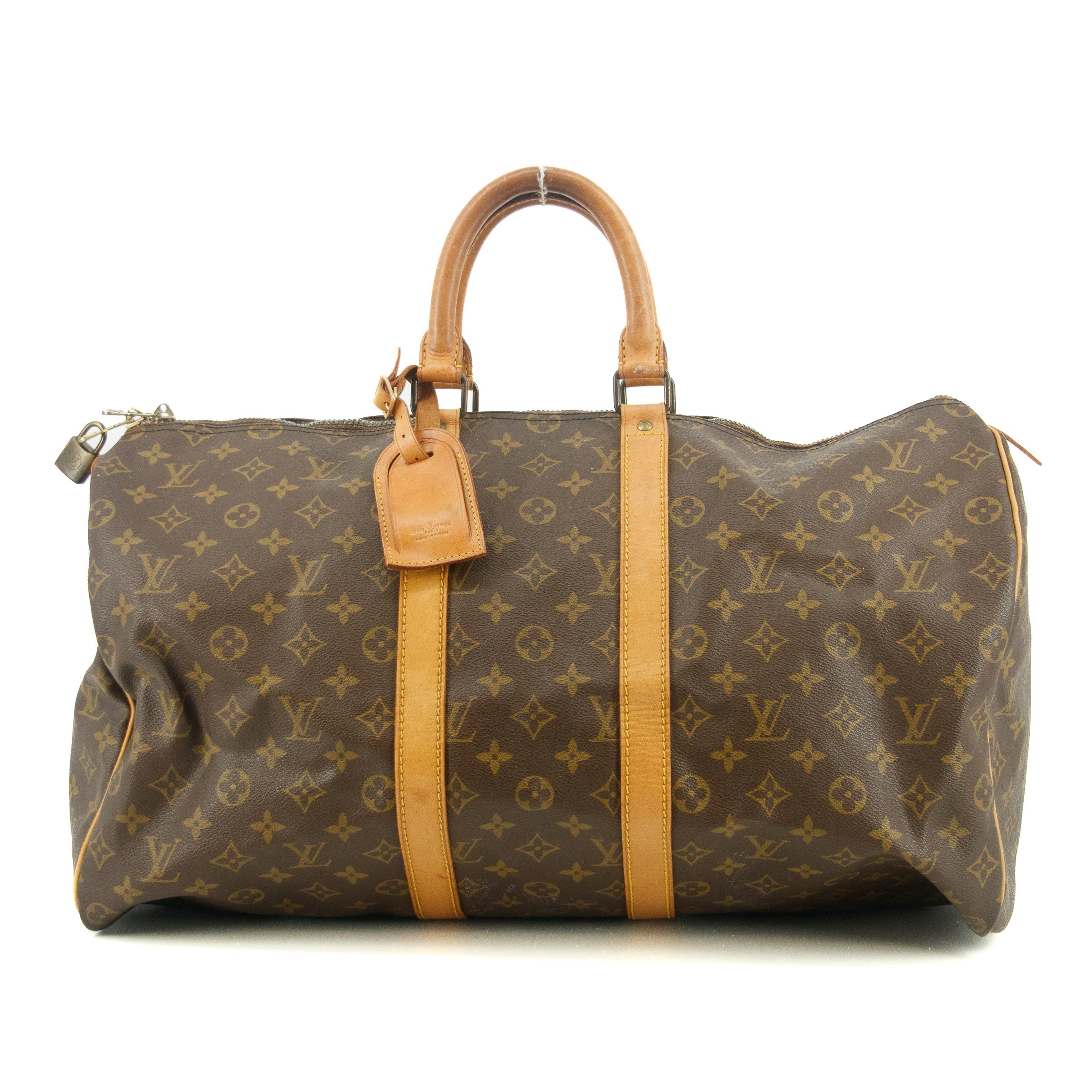 Louis Vuitton Monogram Keepall 50 Boston Bag #3203