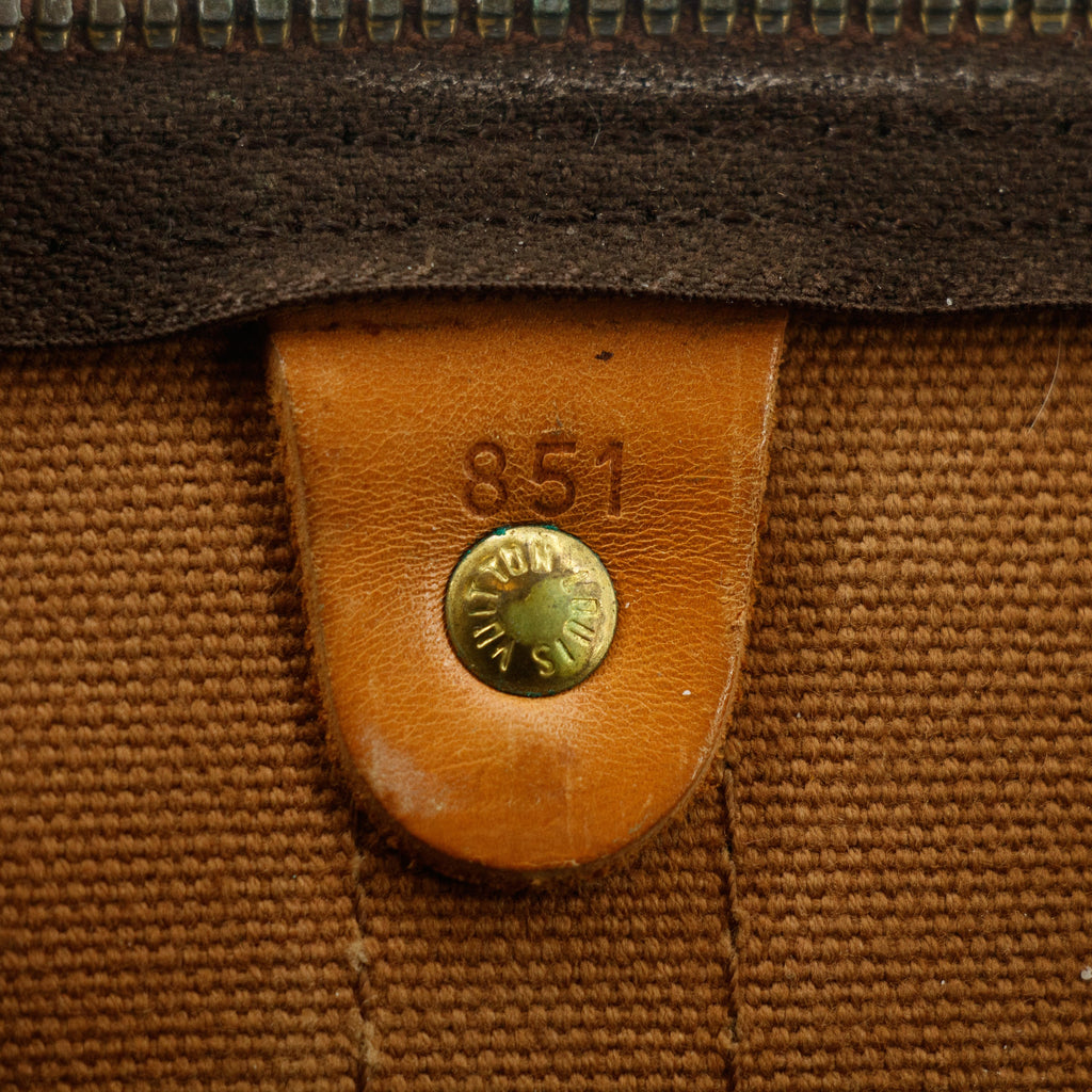 Louis Vuitton Monogram Keepall 50 Boston Bag #3203