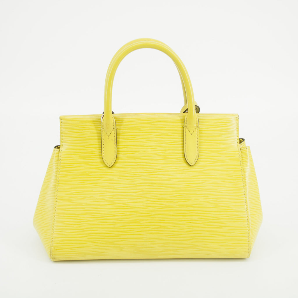 Louis Vuitton Pistache Yellow Epi Leather Marly BB Shoulder Bag #3410