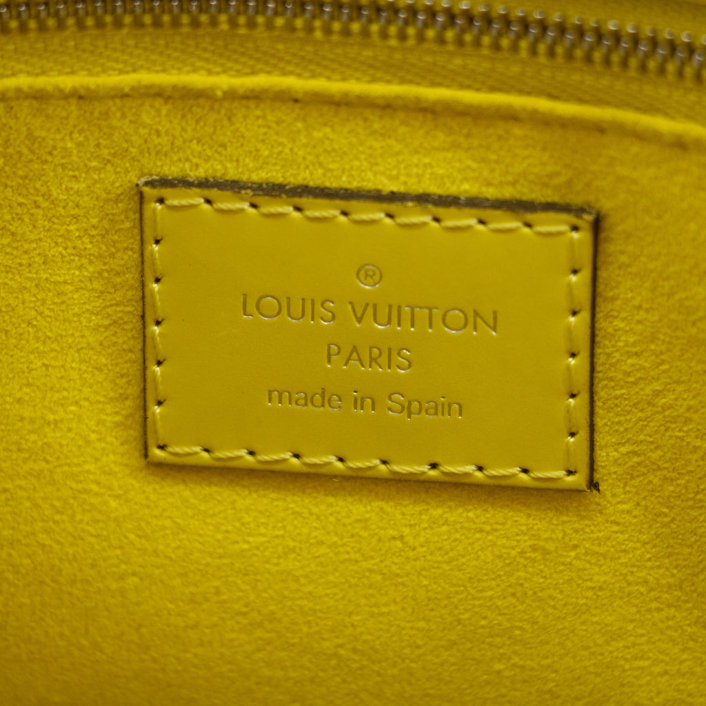 Louis Vuitton Pistache Yellow Epi Leather Marly BB Shoulder Bag #3410