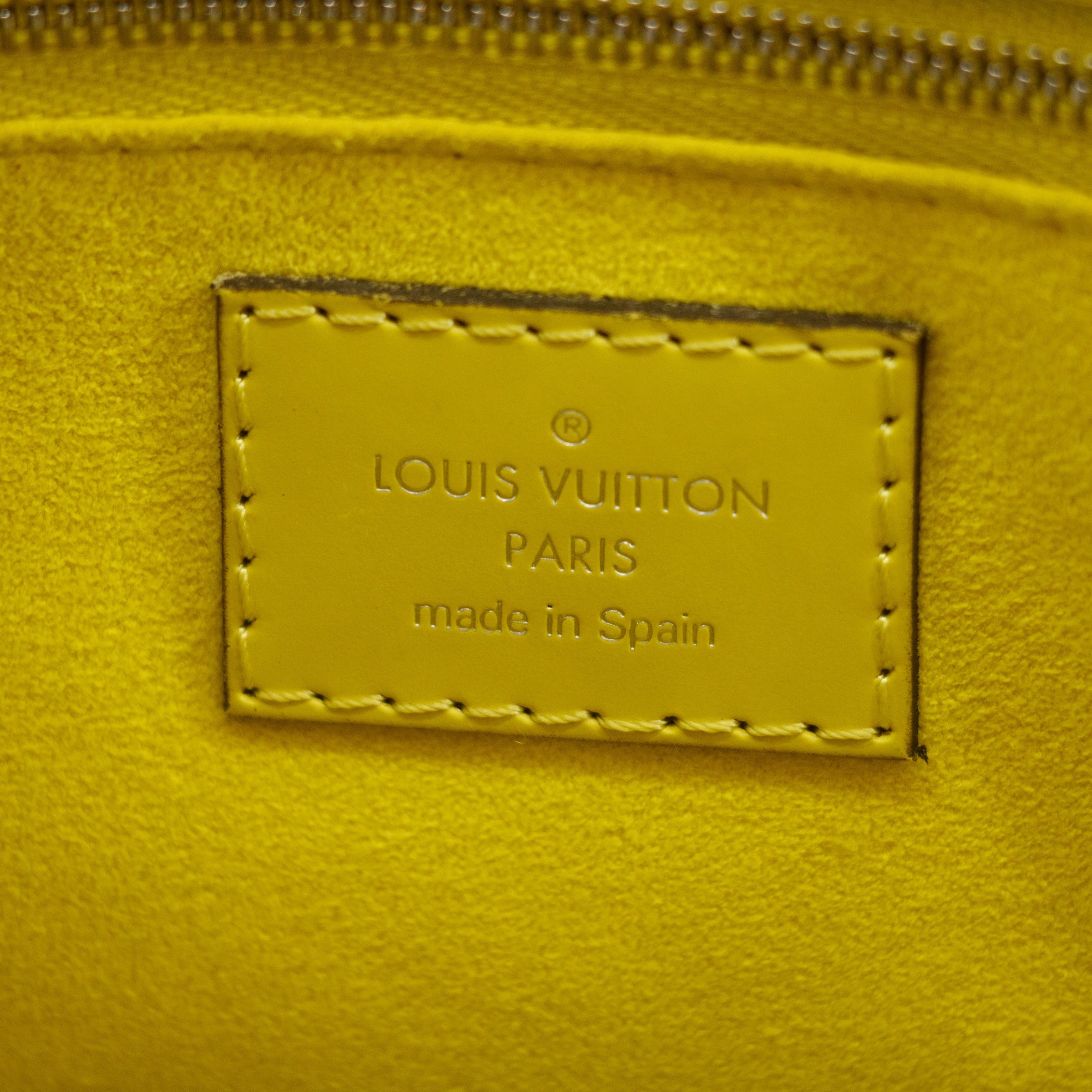 Louis Vuitton Pistache Yellow Epi Leather Marly BB Shoulder Bag #3410