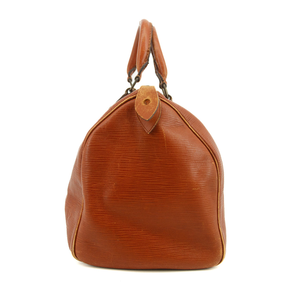Louis Vuitton Brown Epi Speedy 30 Handbag #3458
