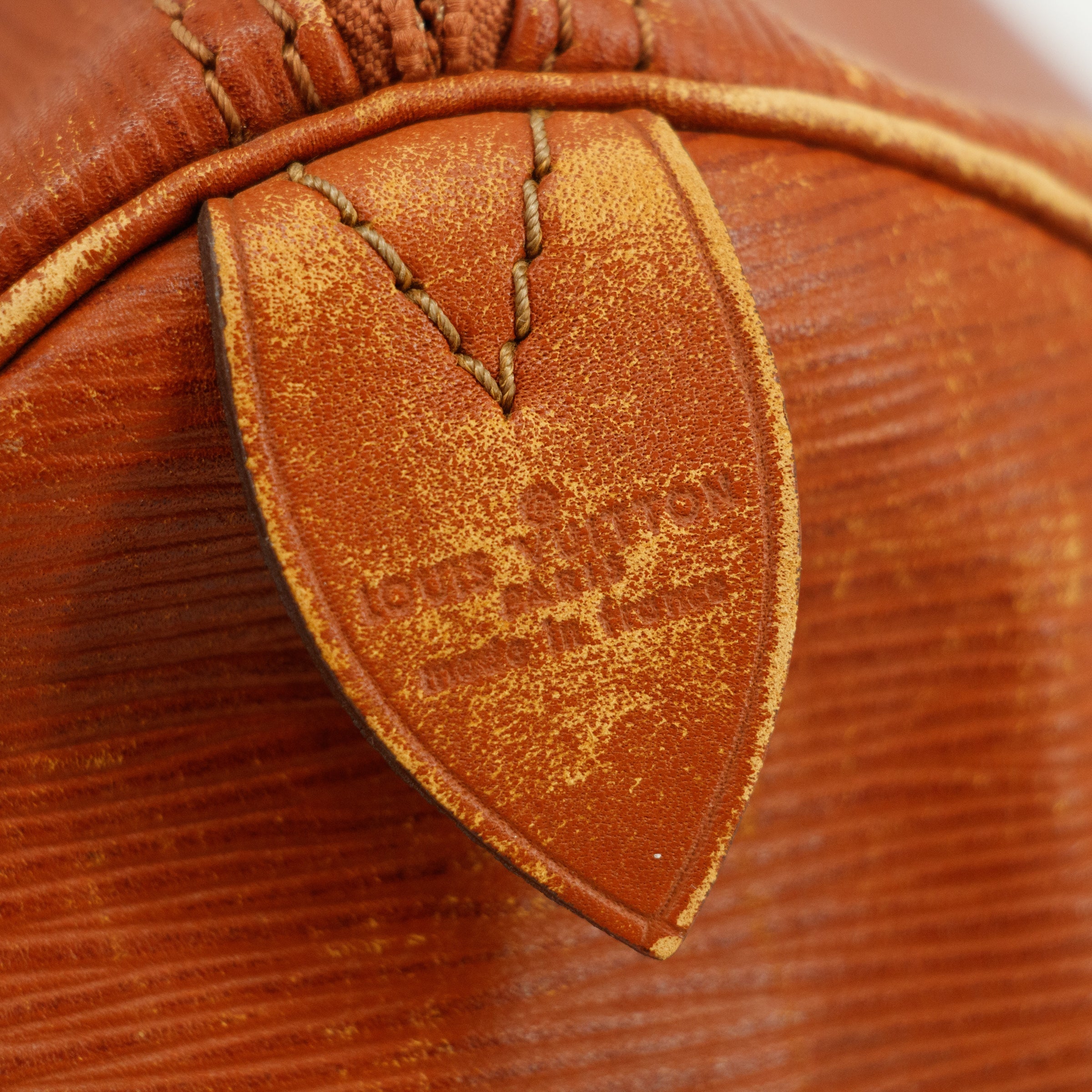 Louis Vuitton Brown Epi Speedy 30 Handbag #3458