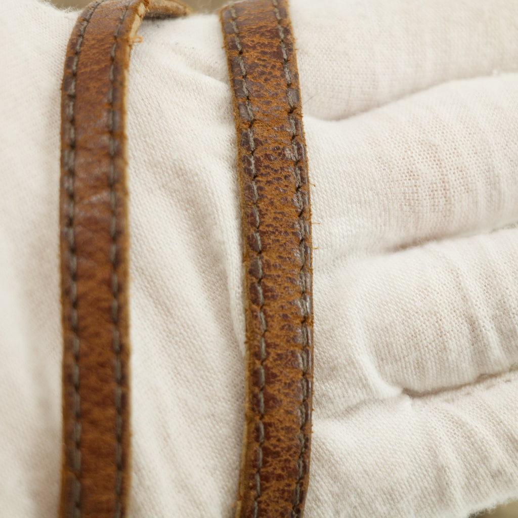 Fendi FF Zucchino Patter Beige Shoulder Bag  #3579