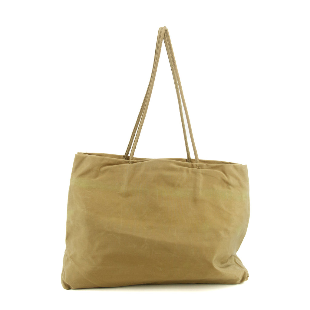 Prada Green Nylon Tesssuto City Shoulder Bag  #3602