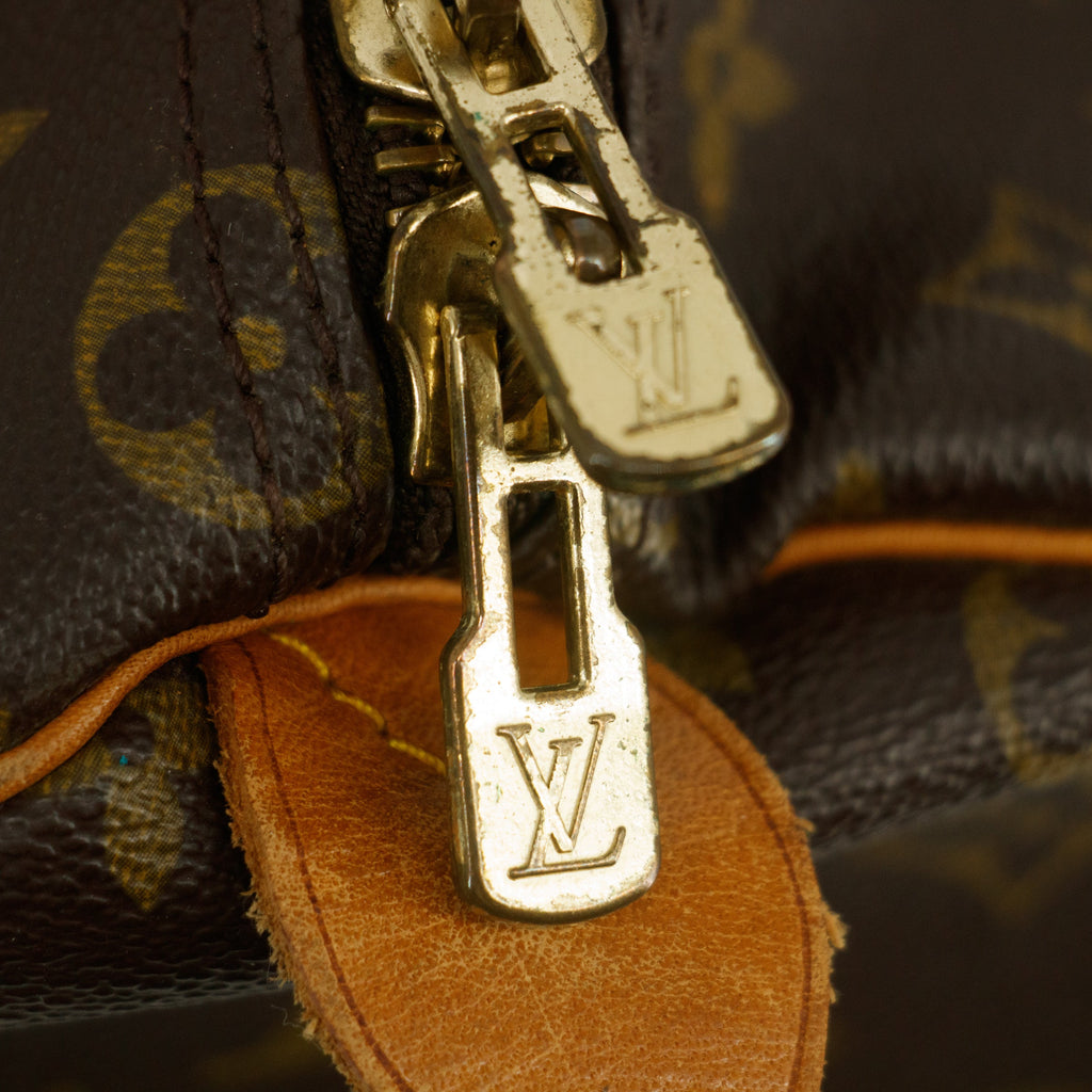 Louis Vuitton Monogram Canvas Brown Keepall 50 Boston Bag #3776