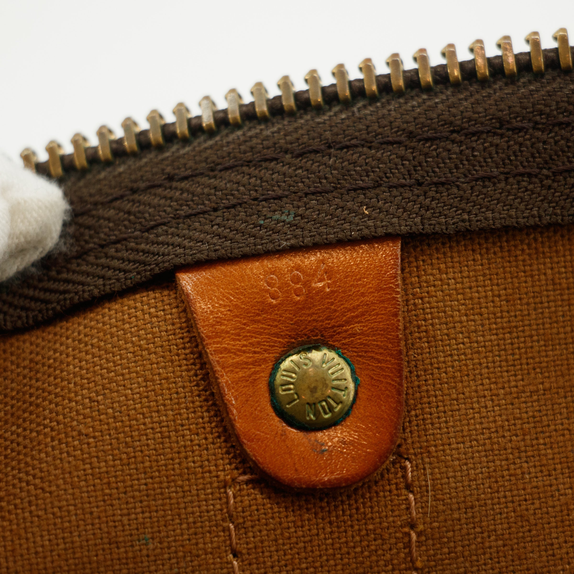 Louis Vuitton Monogram Canvas Brown Keepall 50 Boston Bag #3776