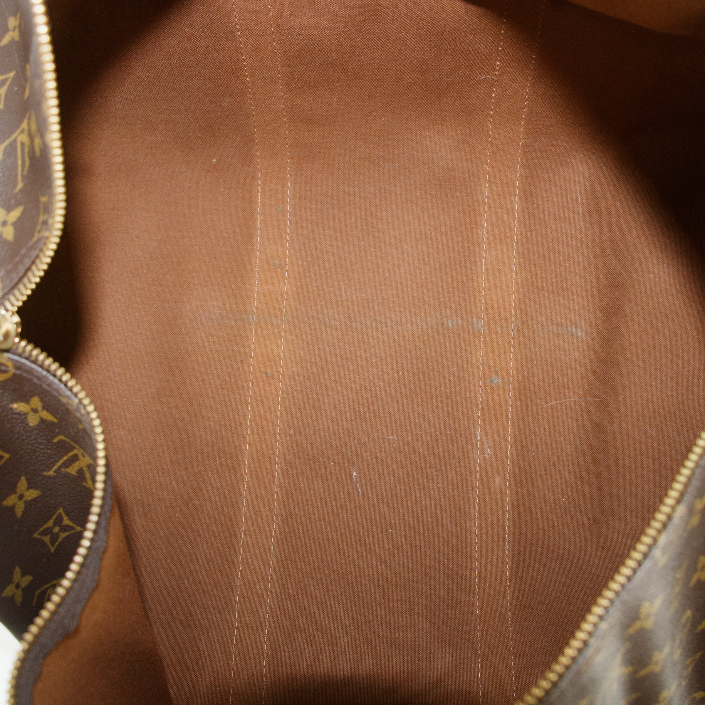 Louis Vuitton Monogram Canvas Brown Keepall 50 Boston Bag #3776