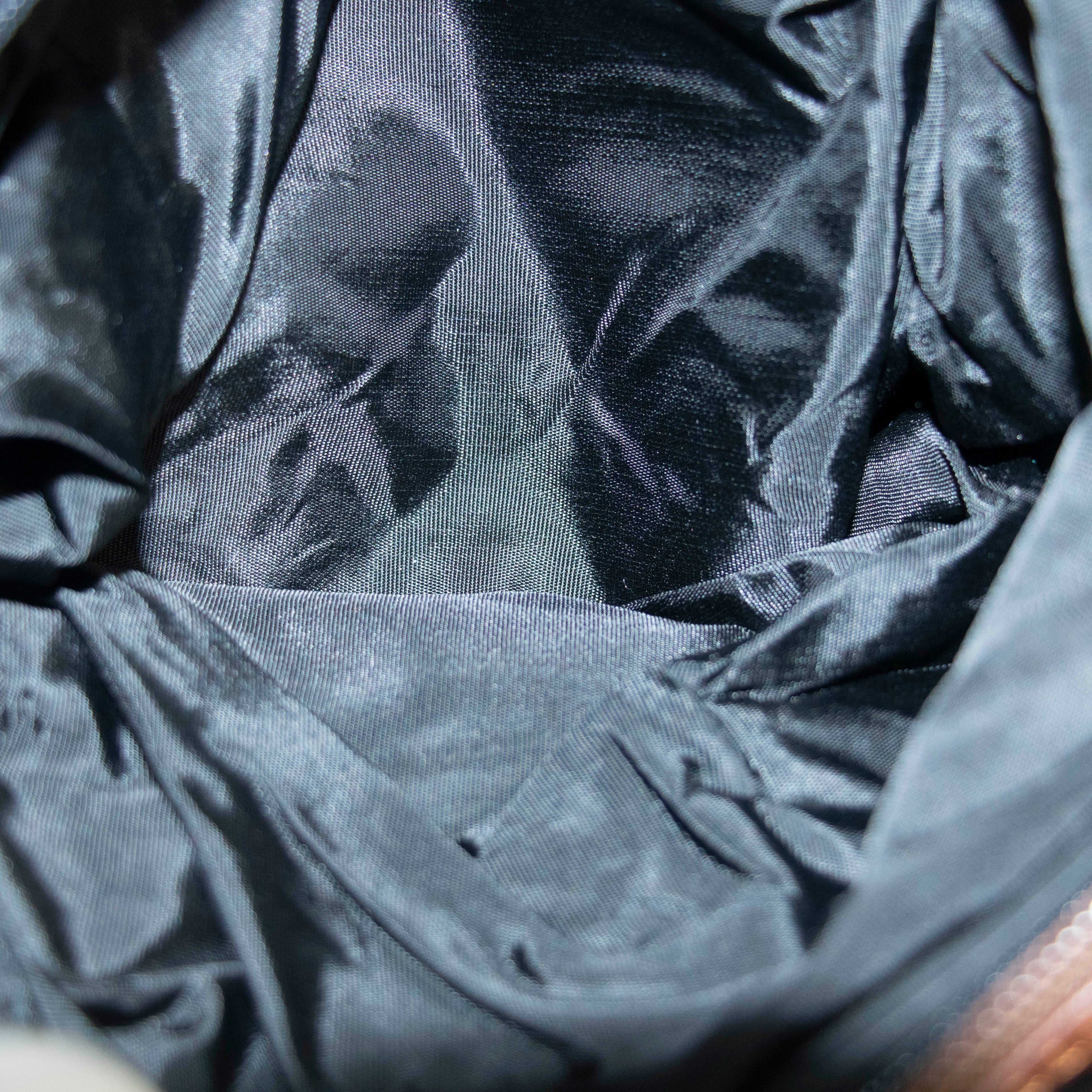 Saint Laurent YSL Nylon x Leather Blue Boston Bag #3995