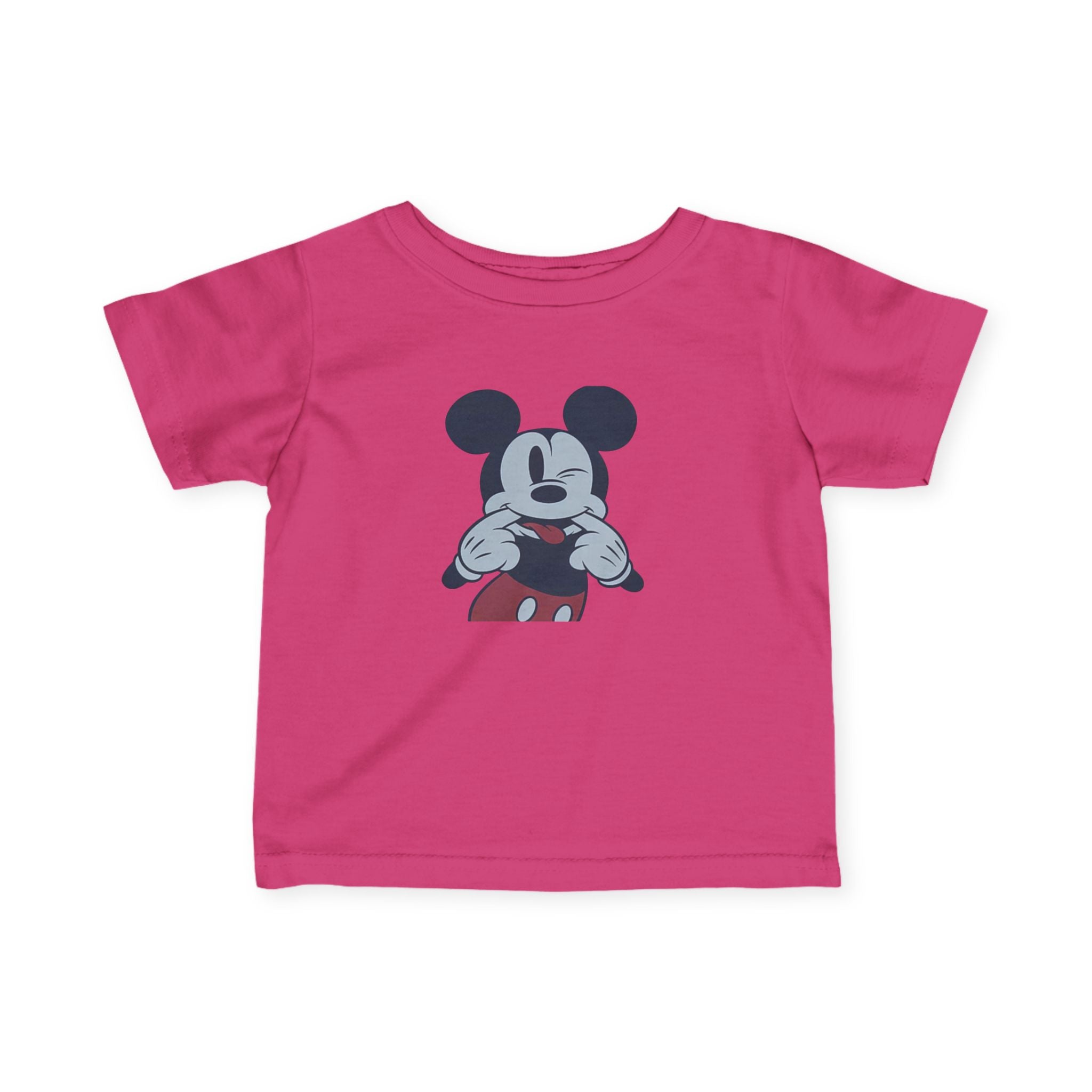 Infant Tee — Vintage Cartoon Mouse Face Baby Shirt