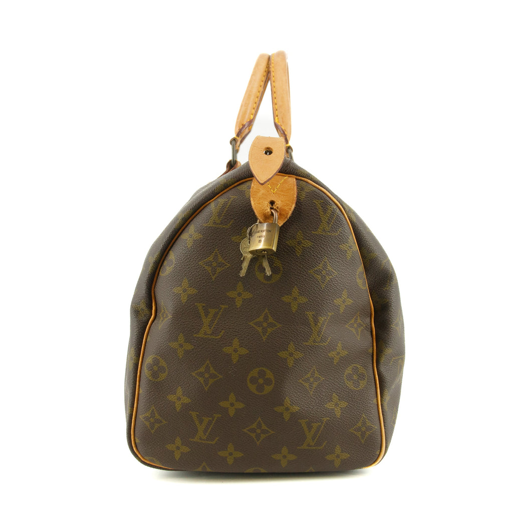 Louis Vuitton Monogram Canvas Speedy 35 Handbag #4627