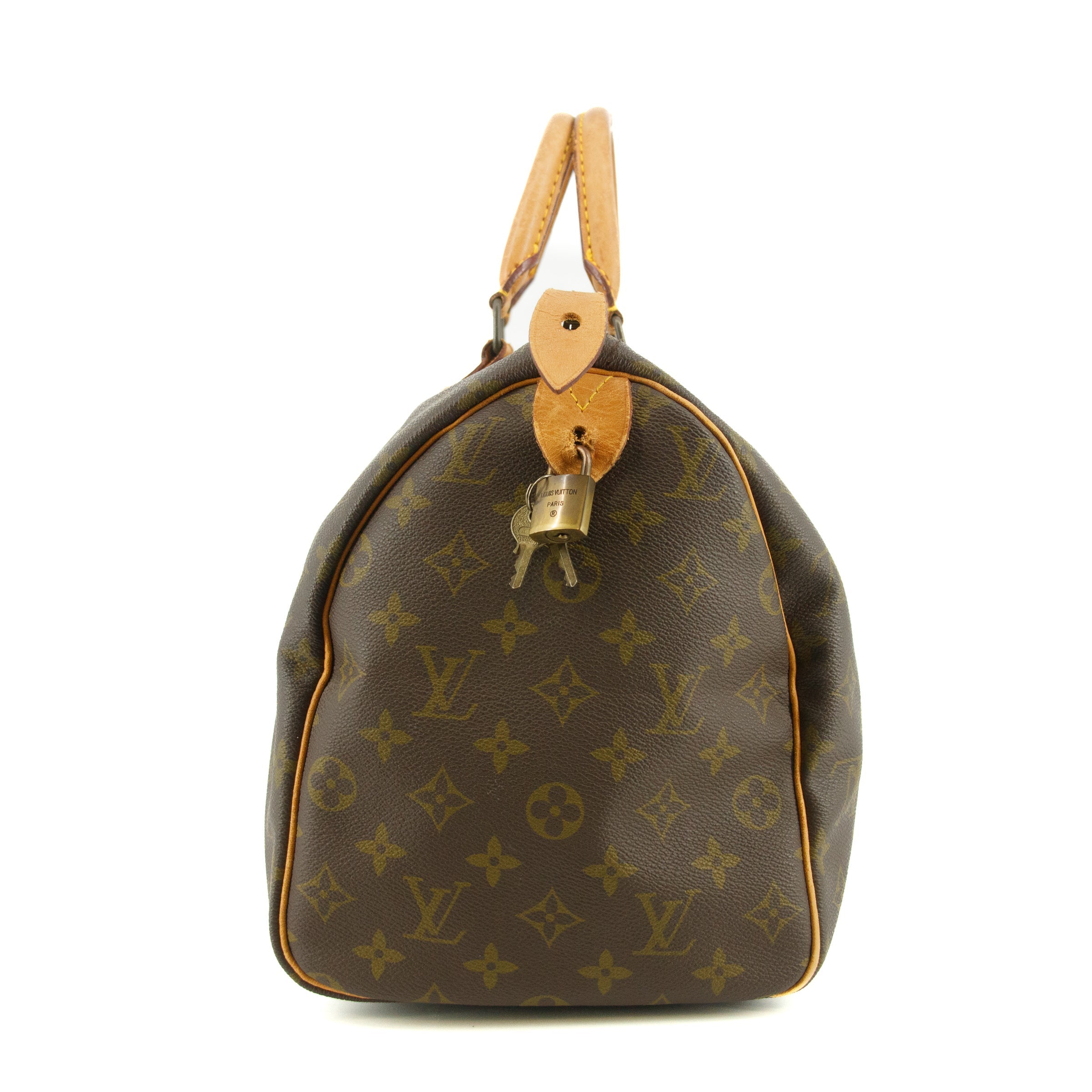 Louis Vuitton Monogram Canvas Speedy 35 Handbag #4627