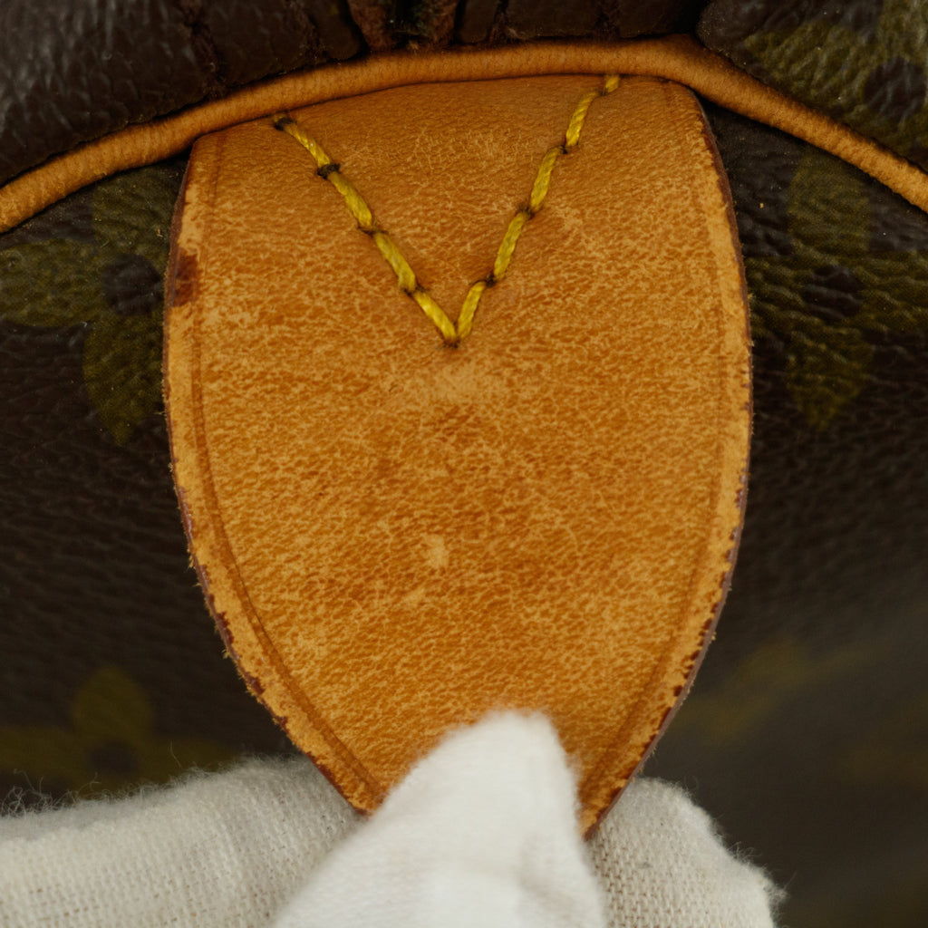 Louis Vuitton Monogram Canvas Speedy 35 Handbag #4627