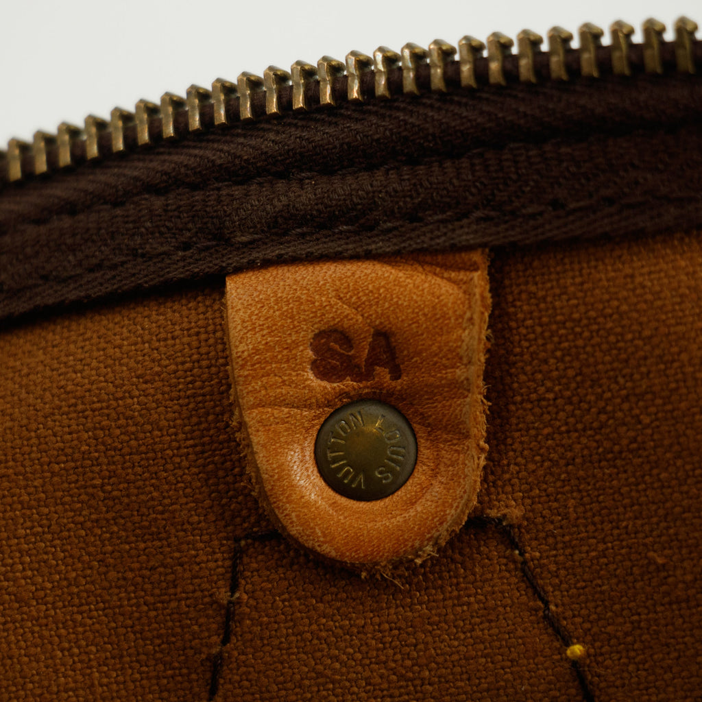 Louis Vuitton Monogram Canvas Speedy 35 Handbag #4627