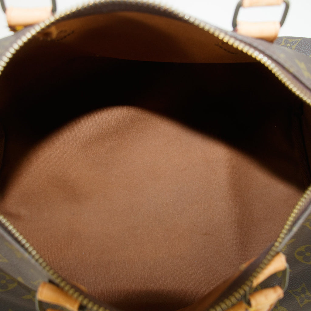 Louis Vuitton Monogram Canvas Speedy 35 Handbag #4627