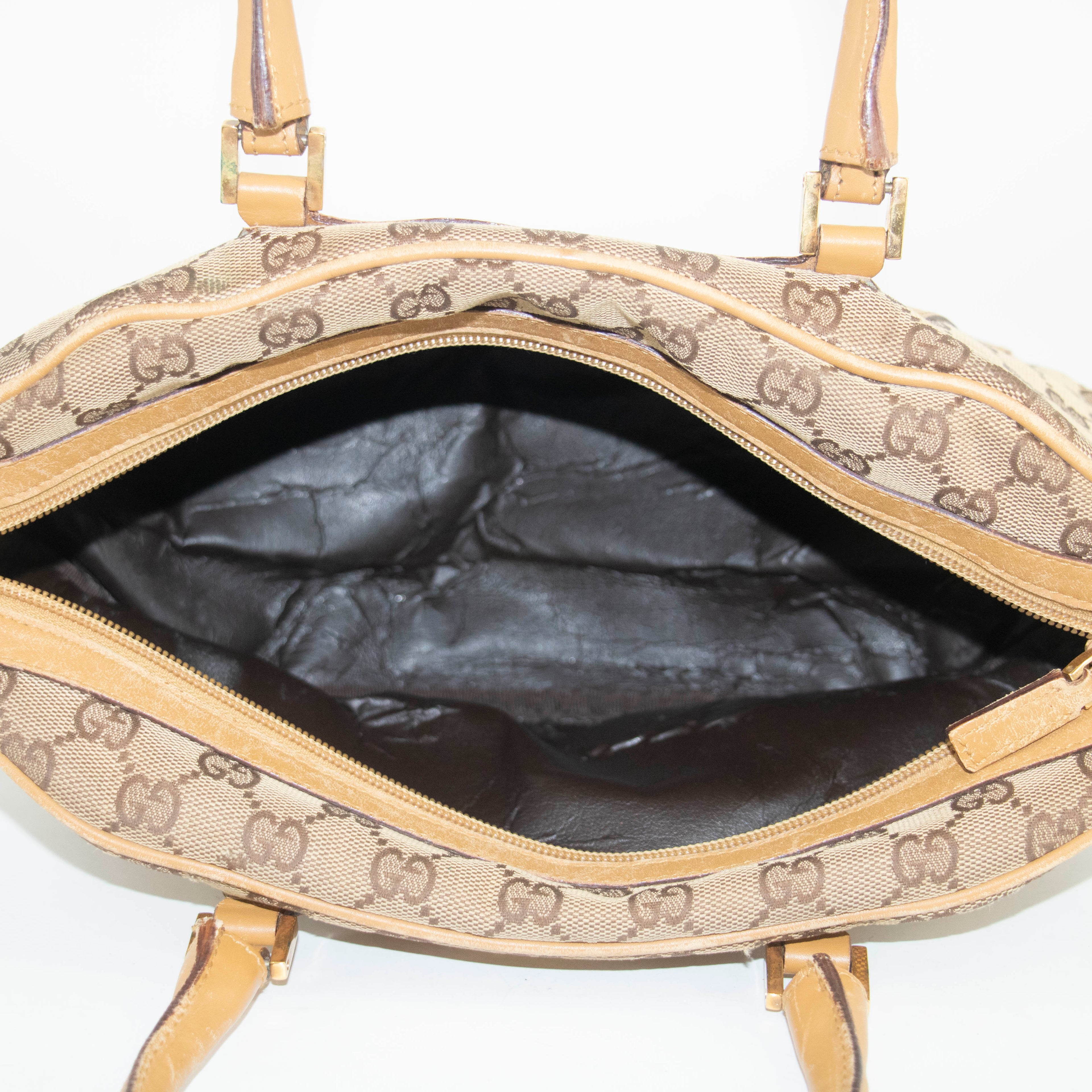 Gucci GG Canvas Beige Tote Bag #4676