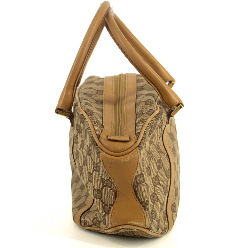 Gucci GG Canvas Beige Tote Bag #4676