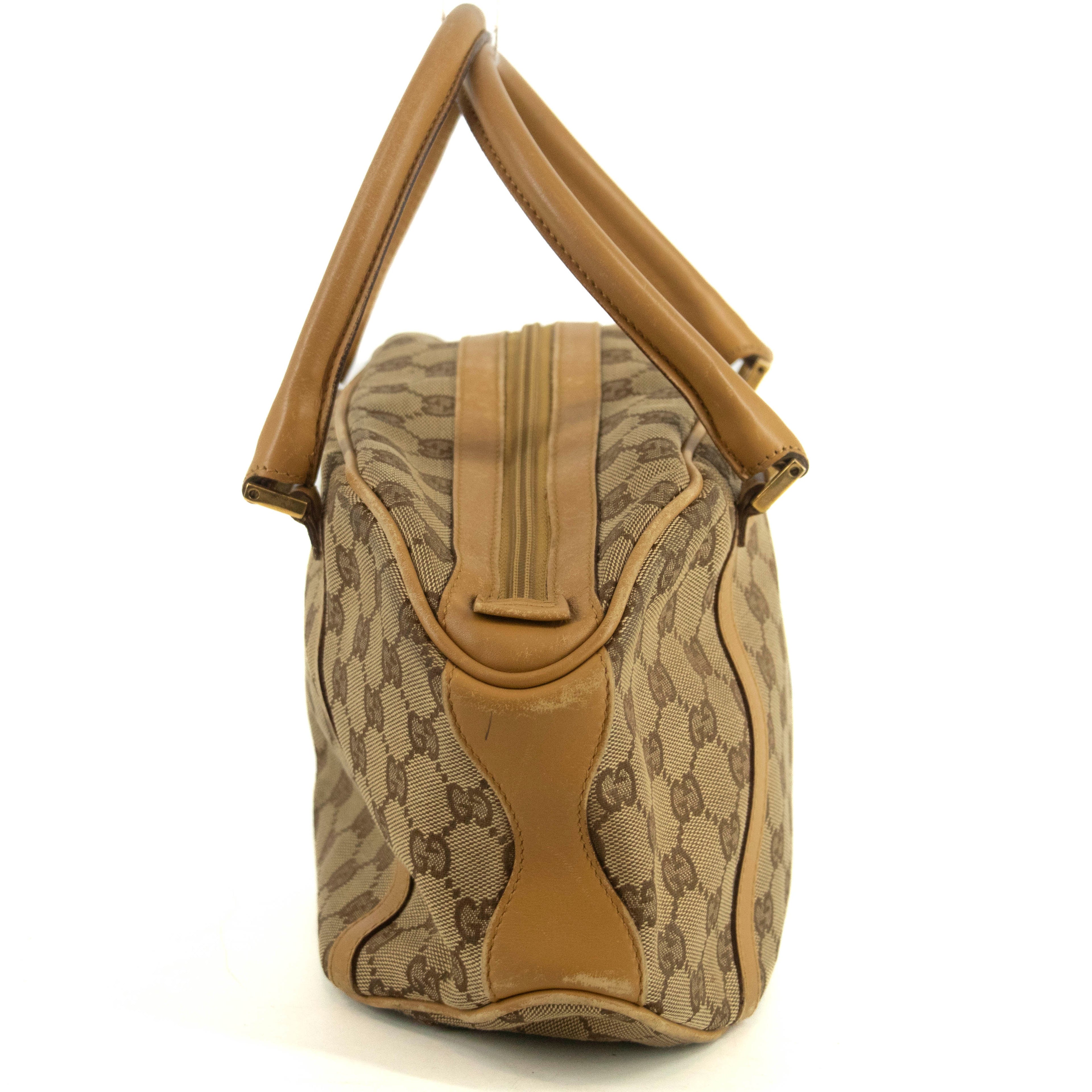 Gucci GG Canvas Beige Tote Bag #4676