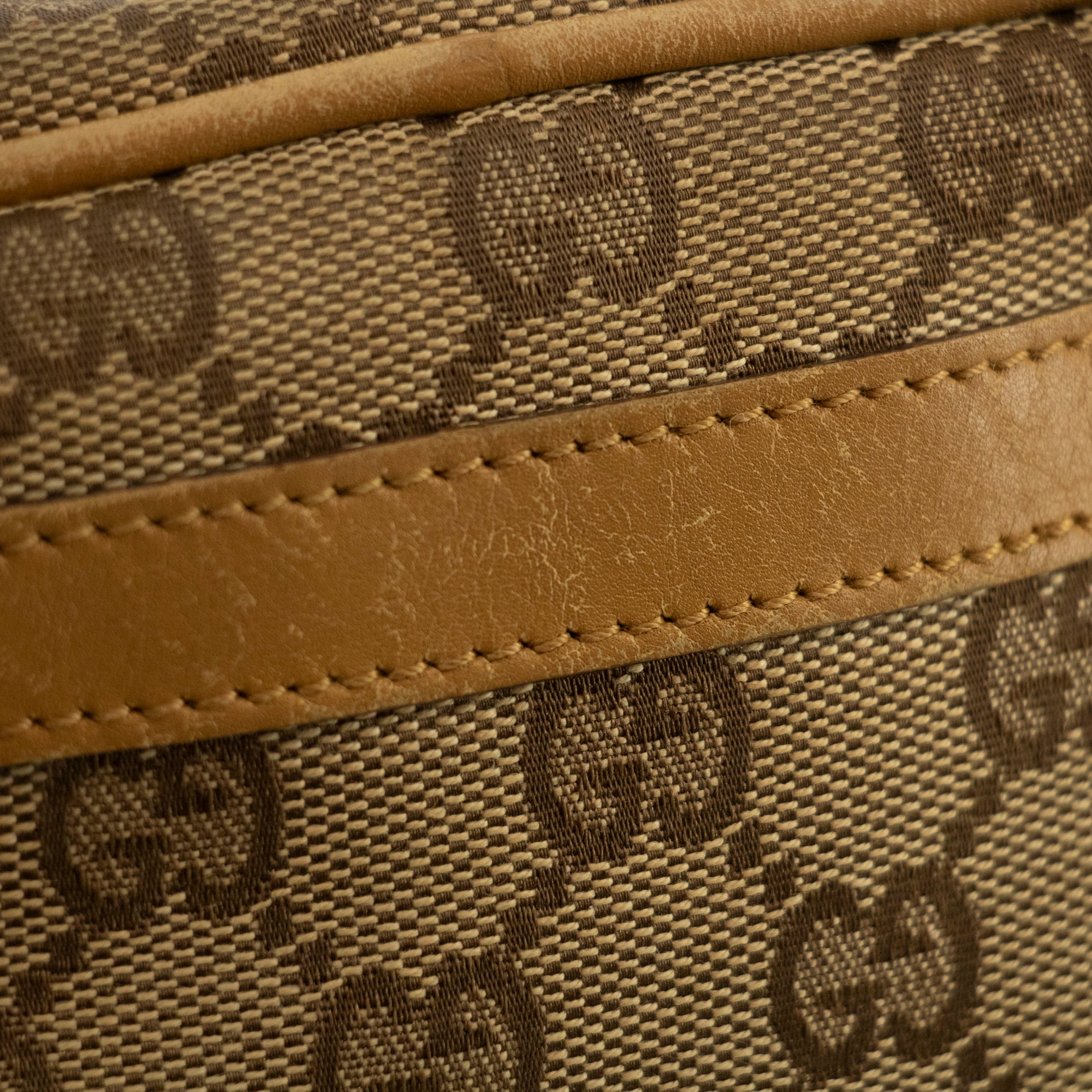 Gucci GG Canvas Beige Tote Bag #4676