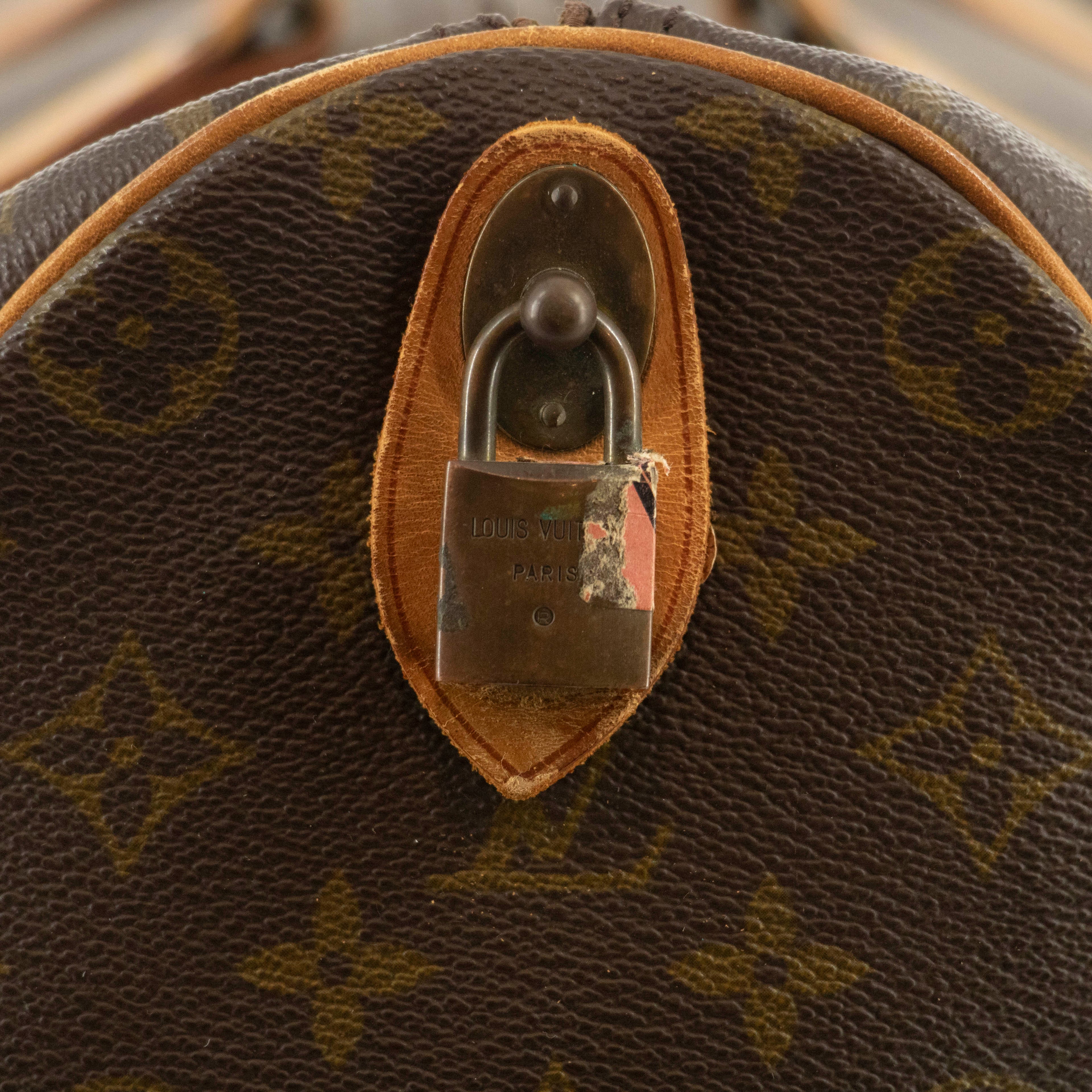 Louis Vuitton Monogram Canvas Brown Keepall 50 Boston Bag #4680