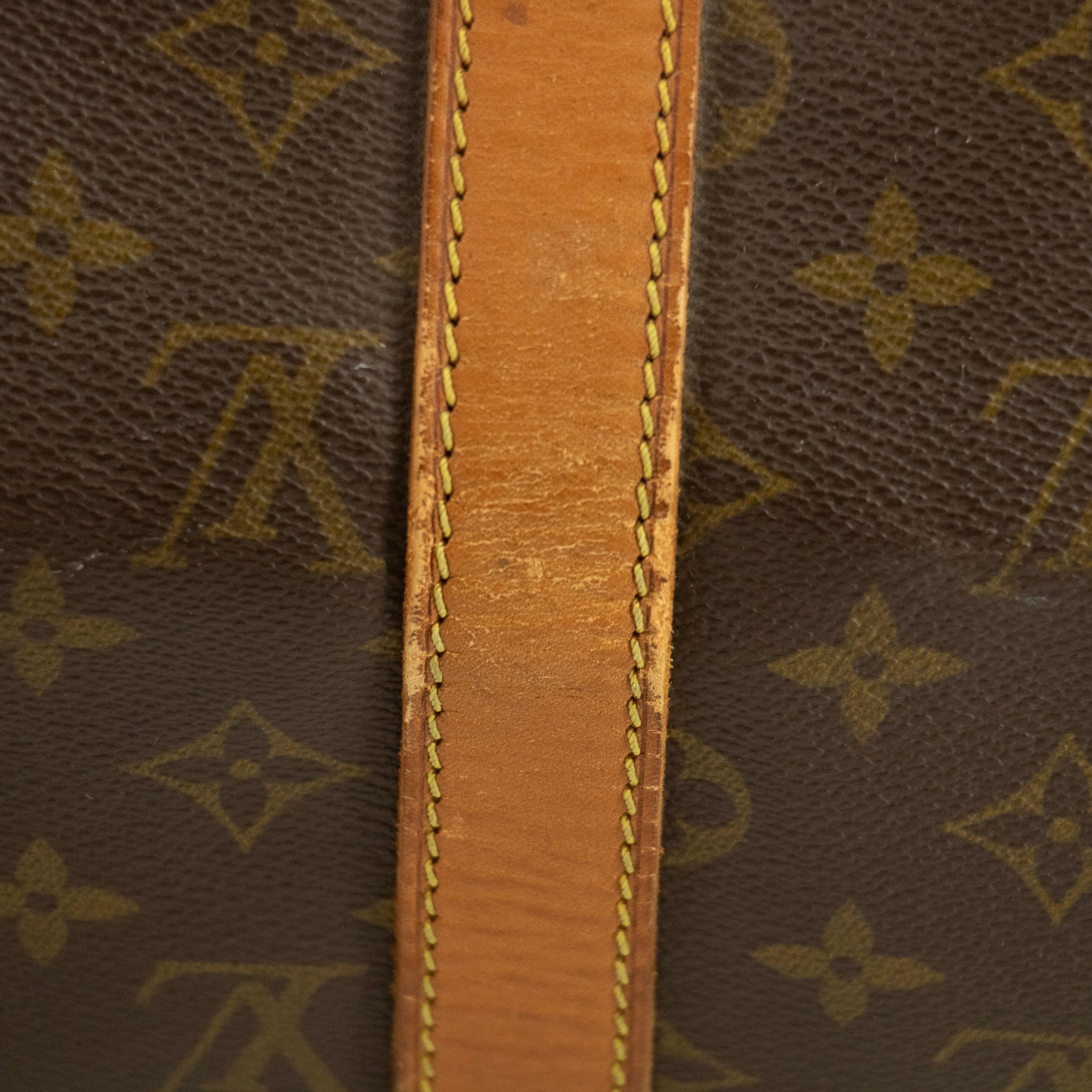 Louis Vuitton Monogram Canvas Brown Keepall 50 Boston Bag #4680