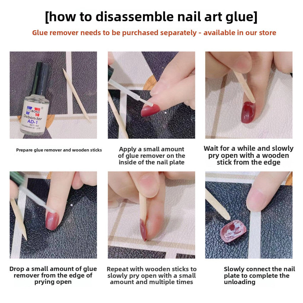 0958- Handmade press on nails fake nails removable