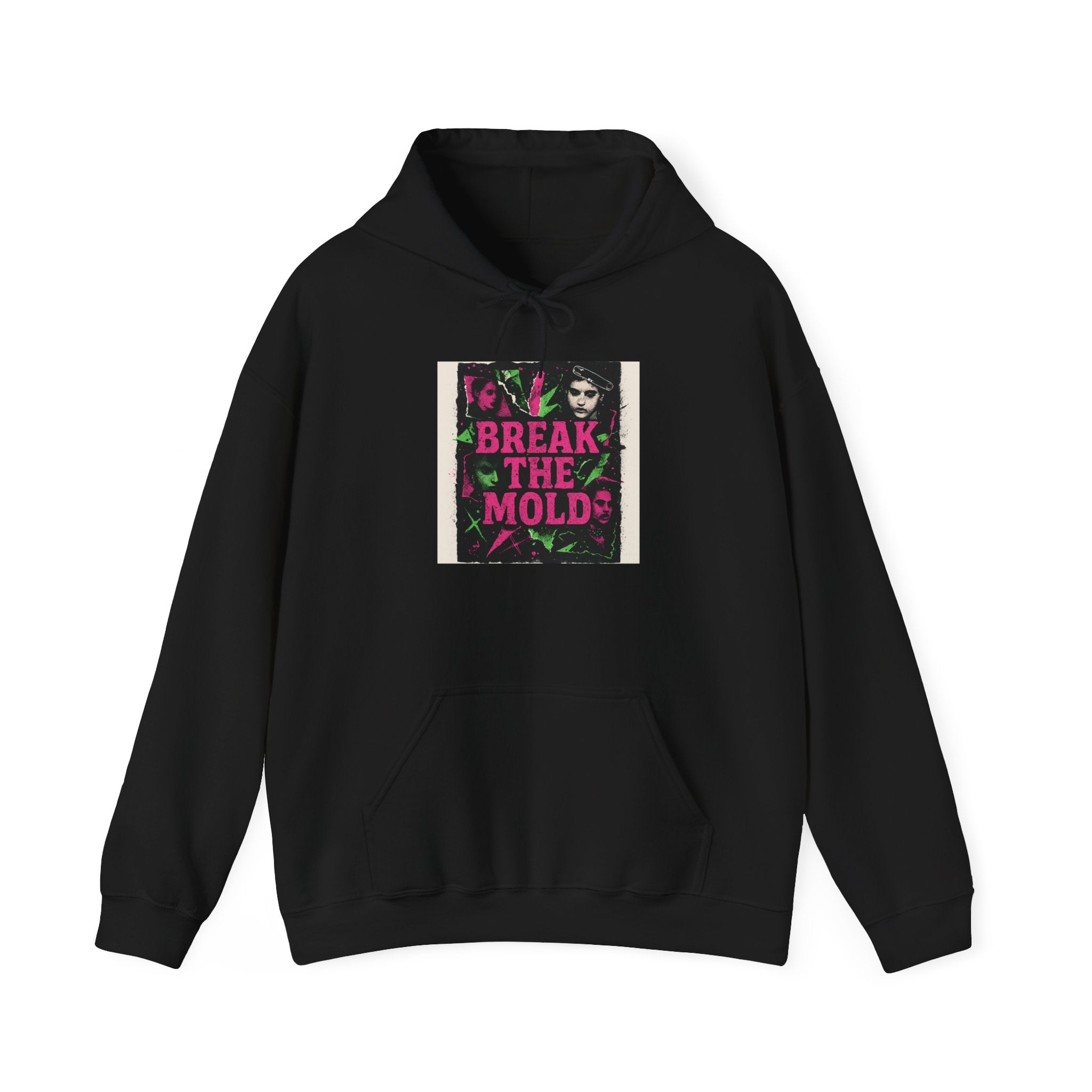 Break the Mold Hoodie — Bold Feminist Graphic Pullover