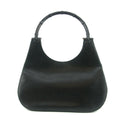 Guccci Bamboo Black Leather Shoulder Bag #5293