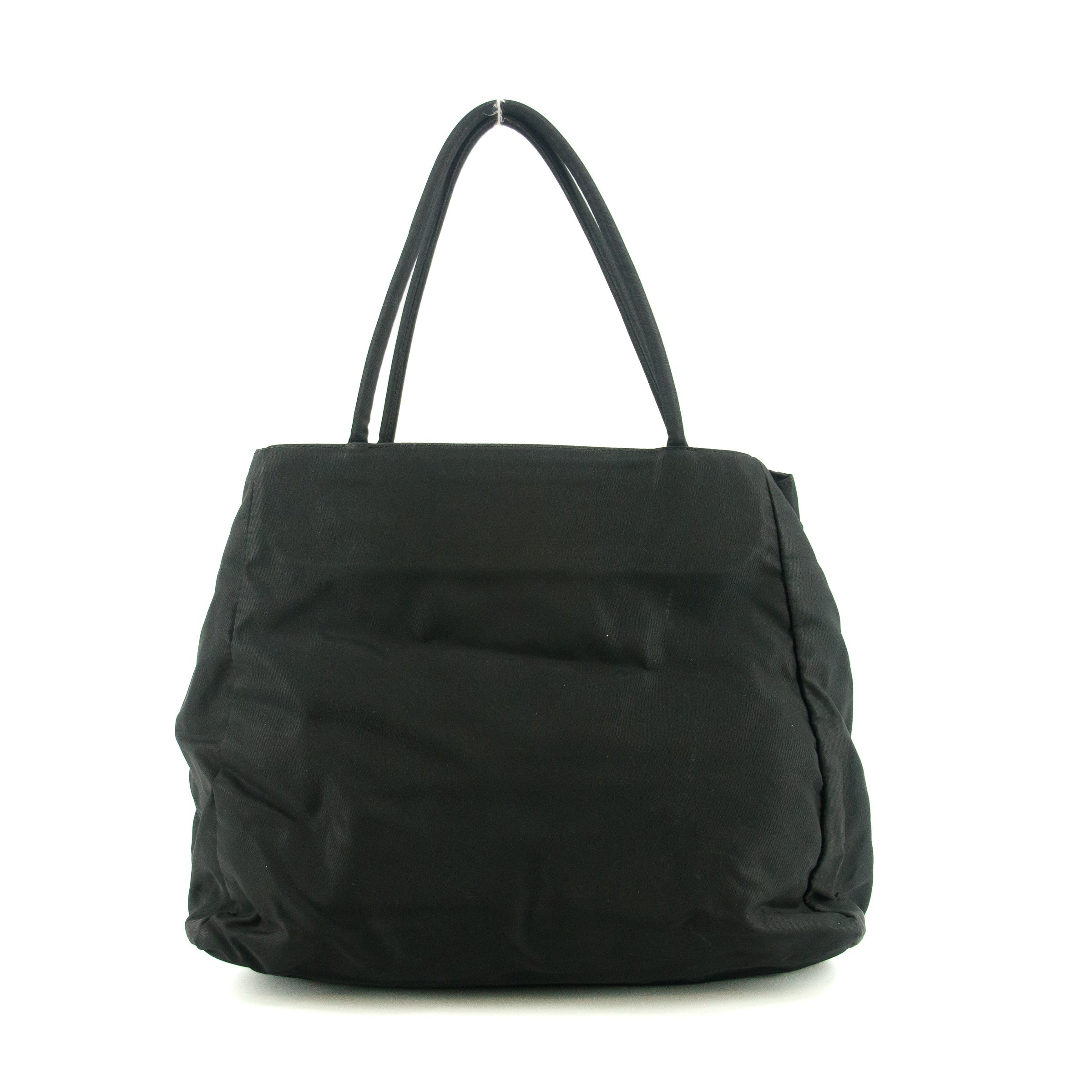 Prada Tessuto Nylon Black City Tote  #5296
