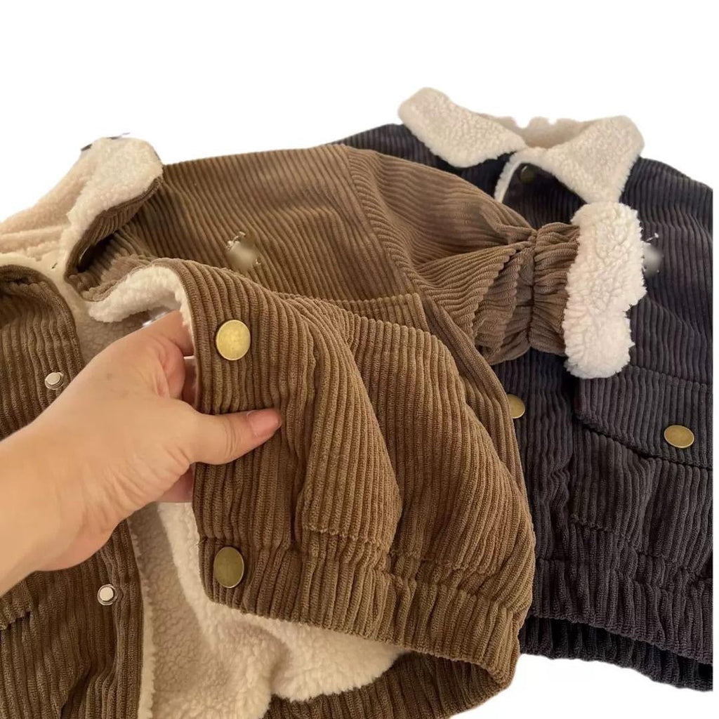 AURORE LUXURE -BABY CORDUROY JACKET