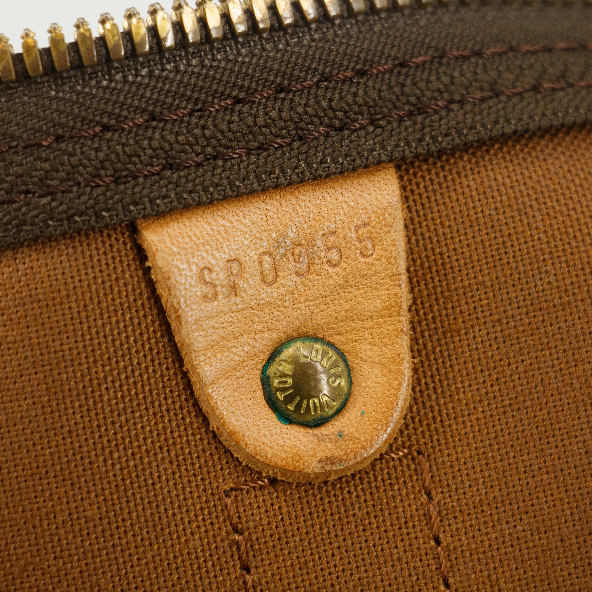 Louis Vuitton Monogram Canvas Brown Keepall 60 Boston Bag  #5347