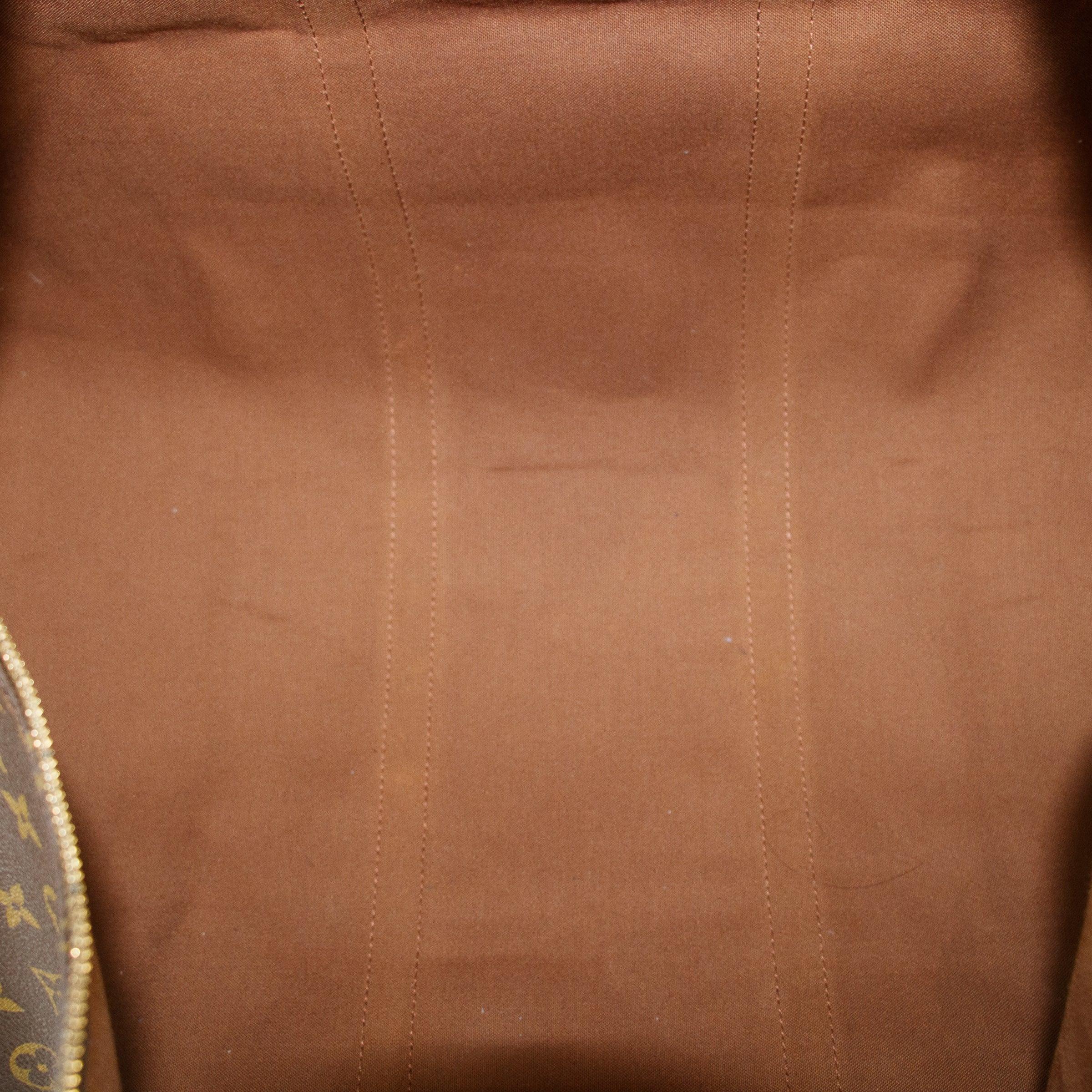 Louis Vuitton Monogram Canvas Brown Keepall 60 Boston Bag  #5347