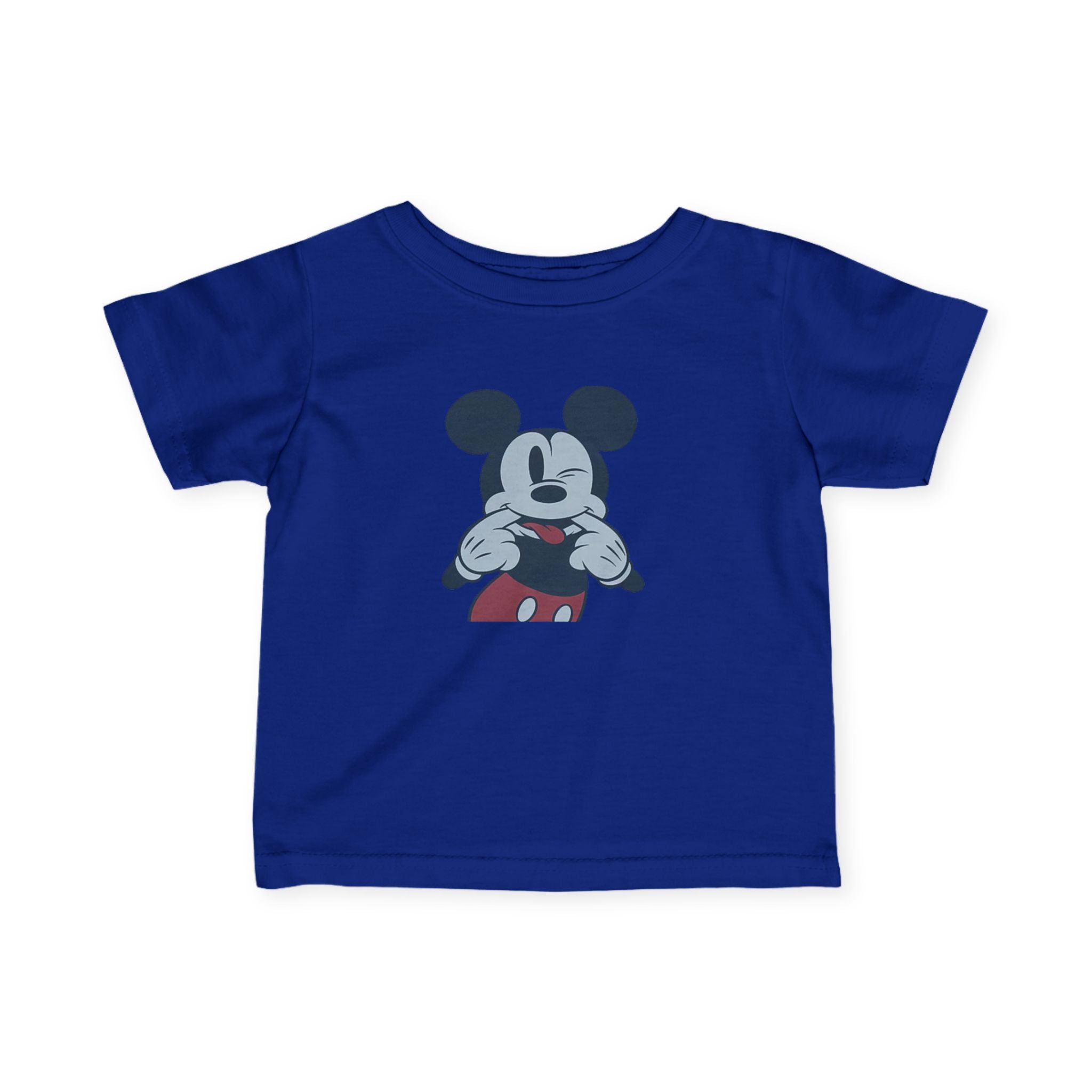 Infant Tee — Vintage Cartoon Mouse Face Baby Shirt
