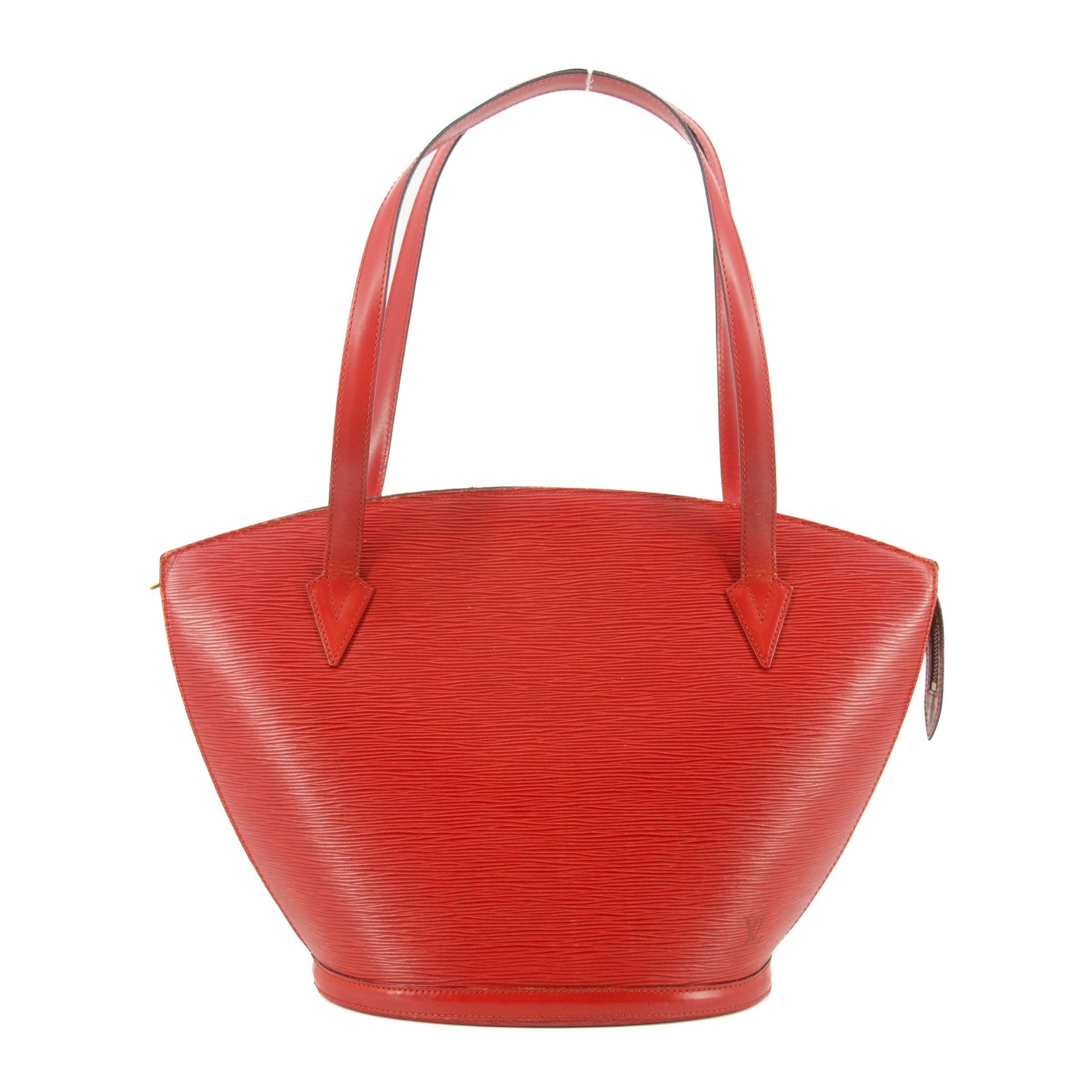 Louis Vuitton Red Epi Saint Jacques Shoulder Bag #5785