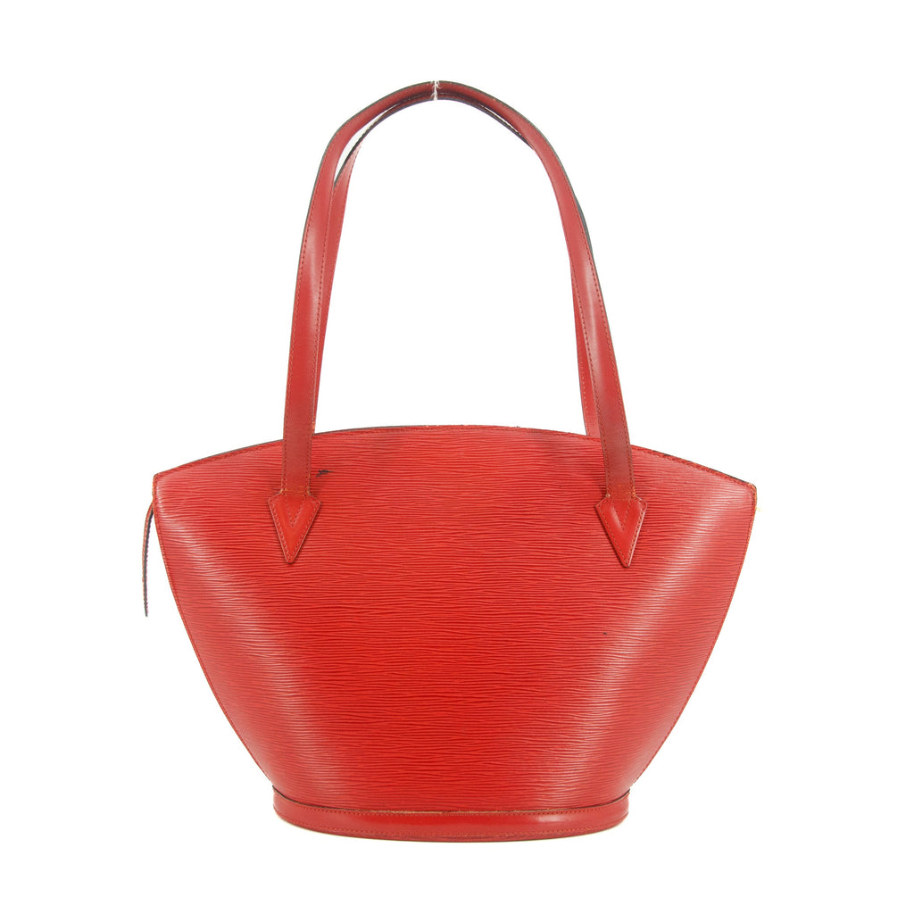 Louis Vuitton Red Epi Saint Jacques Shoulder Bag #5785