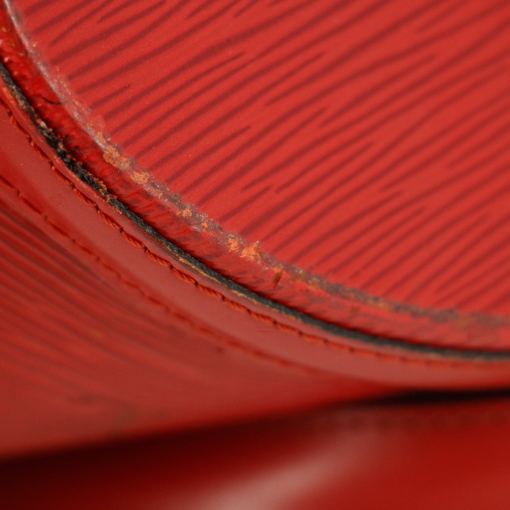 Louis Vuitton Red Epi Saint Jacques Shoulder Bag #5785