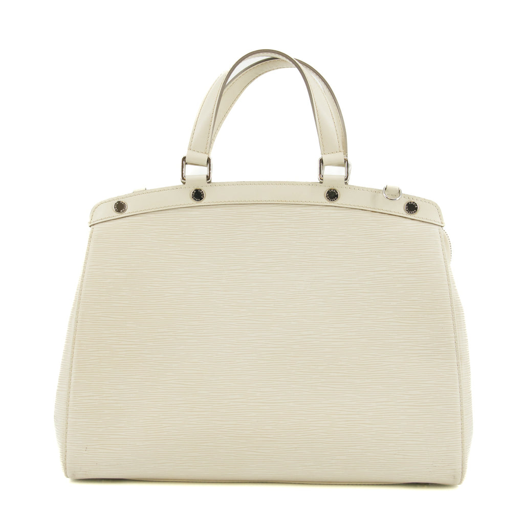 Louis Vuitton White Epi Blair MM 2Way Shoulder Bag #5787