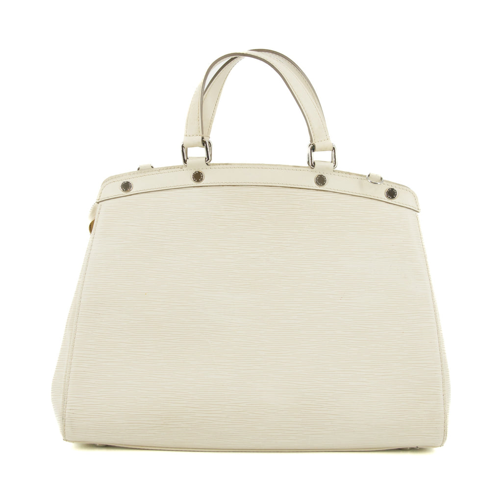 Louis Vuitton White Epi Blair MM 2Way Shoulder Bag #5787
