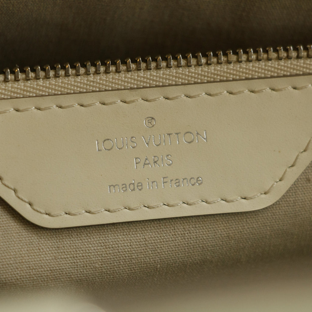 Louis Vuitton White Epi Blair MM 2Way Shoulder Bag #5787