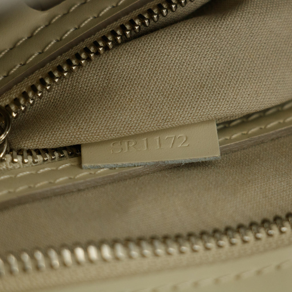 Louis Vuitton White Epi Blair MM 2Way Shoulder Bag #5787