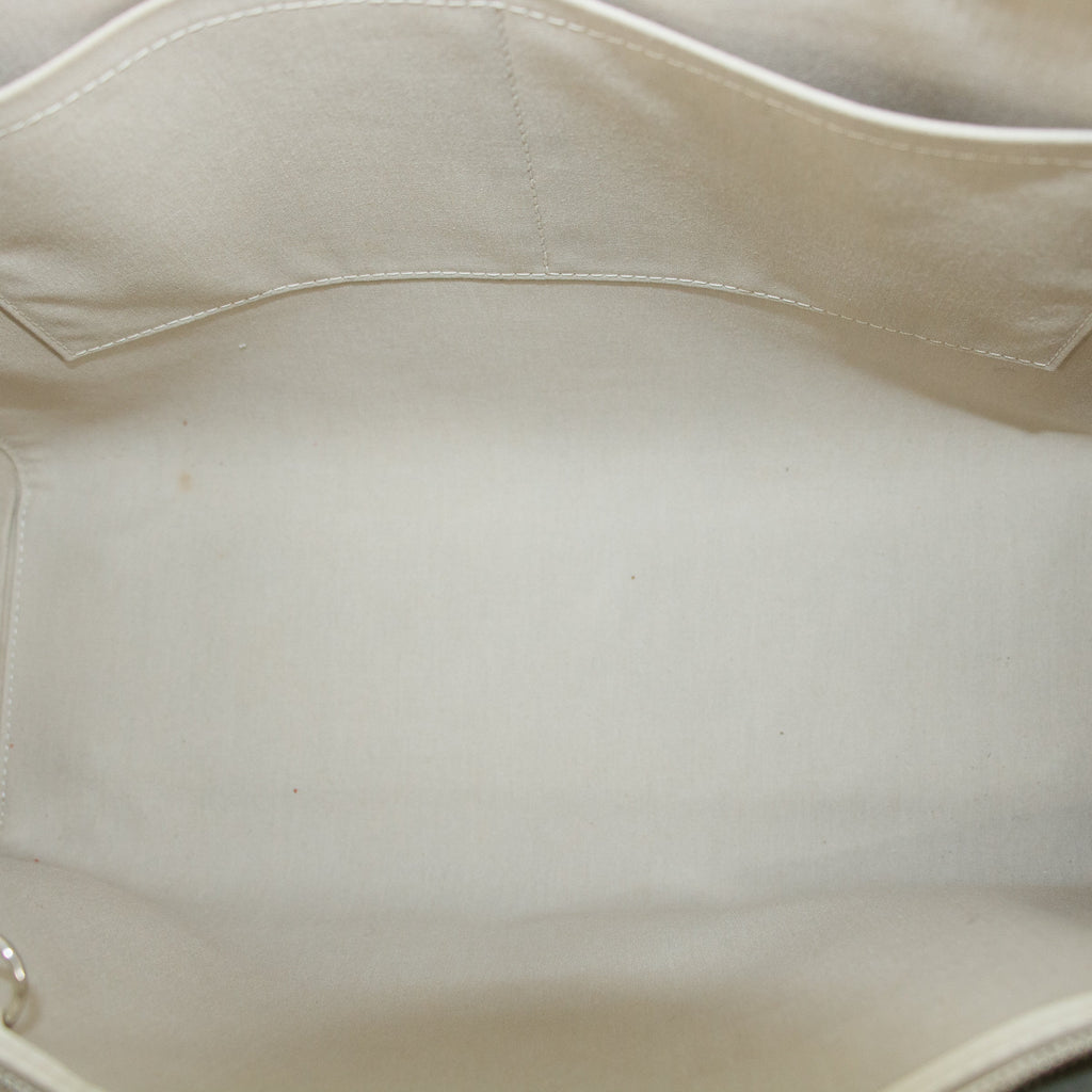 Louis Vuitton White Epi Blair MM 2Way Shoulder Bag #5787